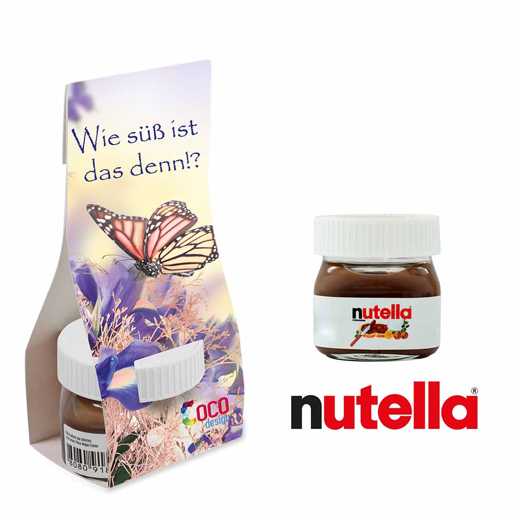 Nutella in Überreichverpackung - Ostern - mit Digitaldruck