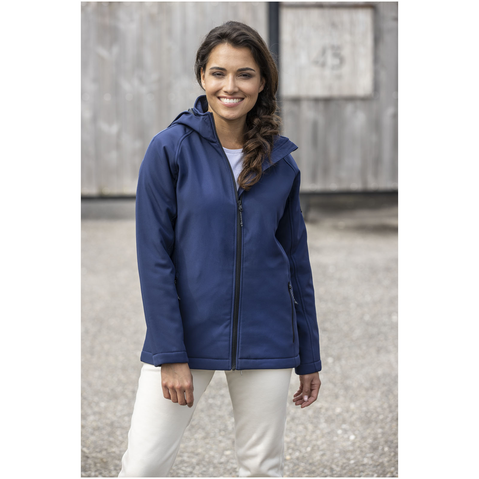 Notus wattierte Softshell Damenjacke