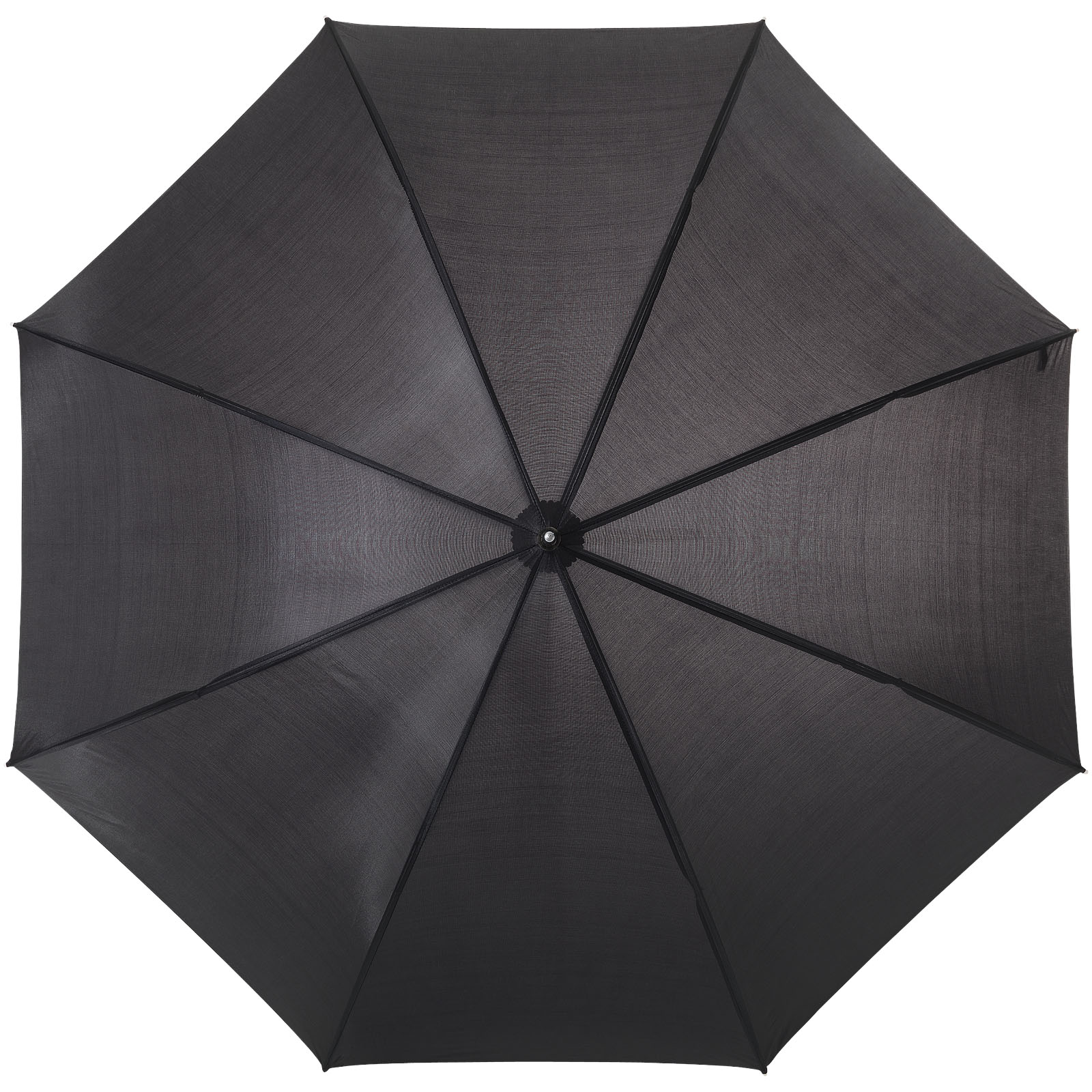 Karl 30" Golfschirm mit Holzgriff schwarz