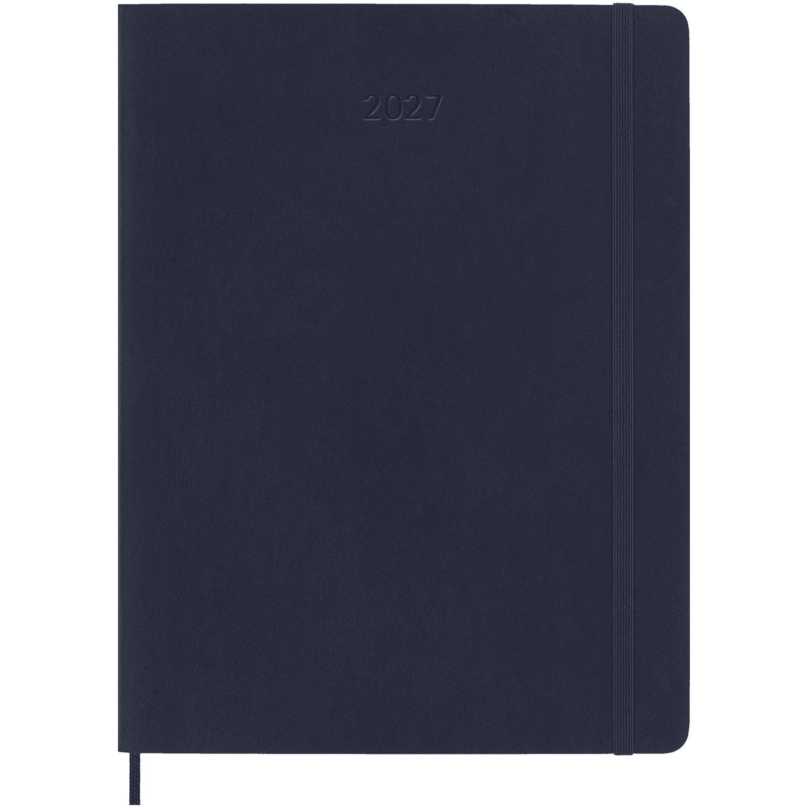 Moleskine Softcover 12 Monate Wochenkalender XL saphir