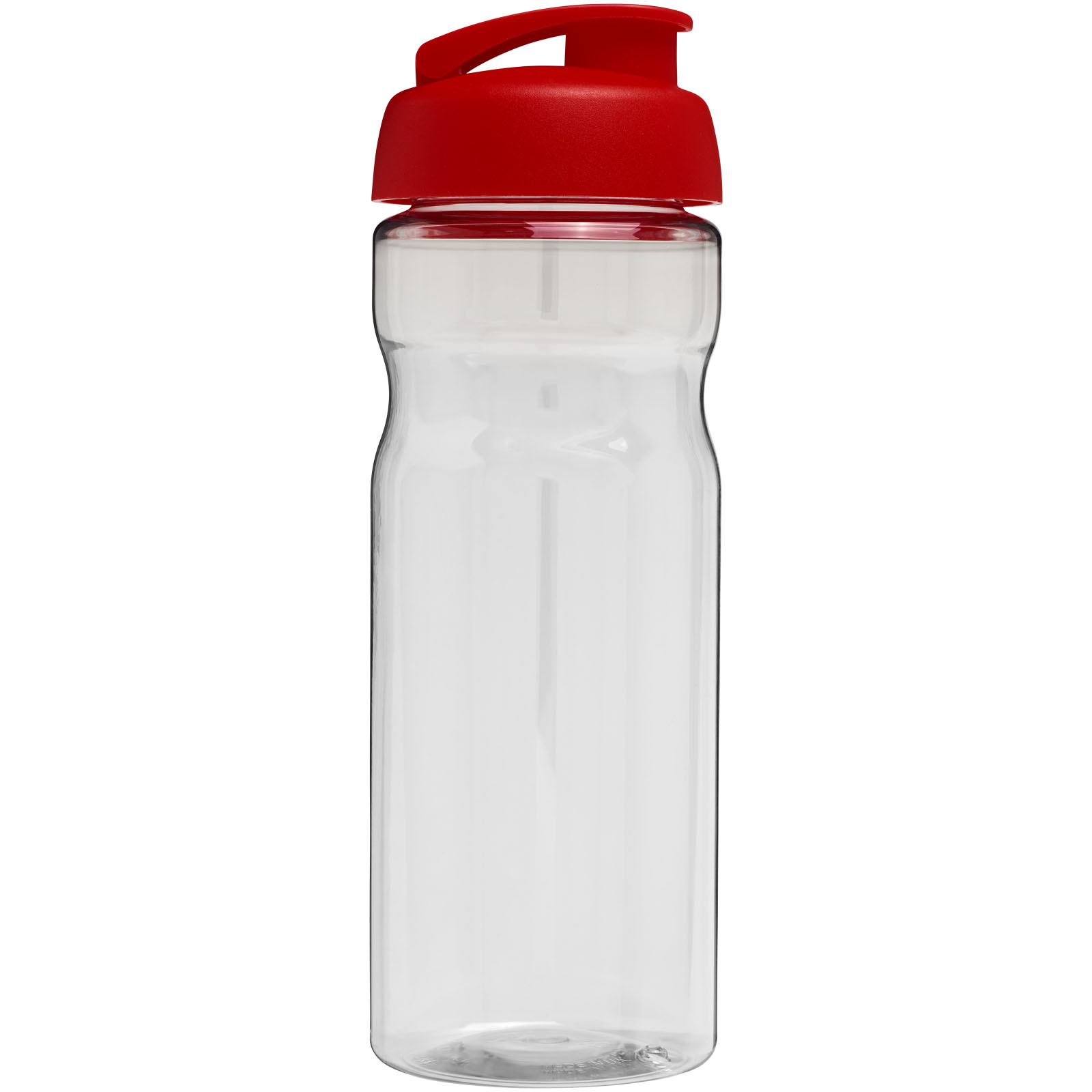 H2O Active® Base 650 ml Sportflasche mit Klappdeckel transparent, rot