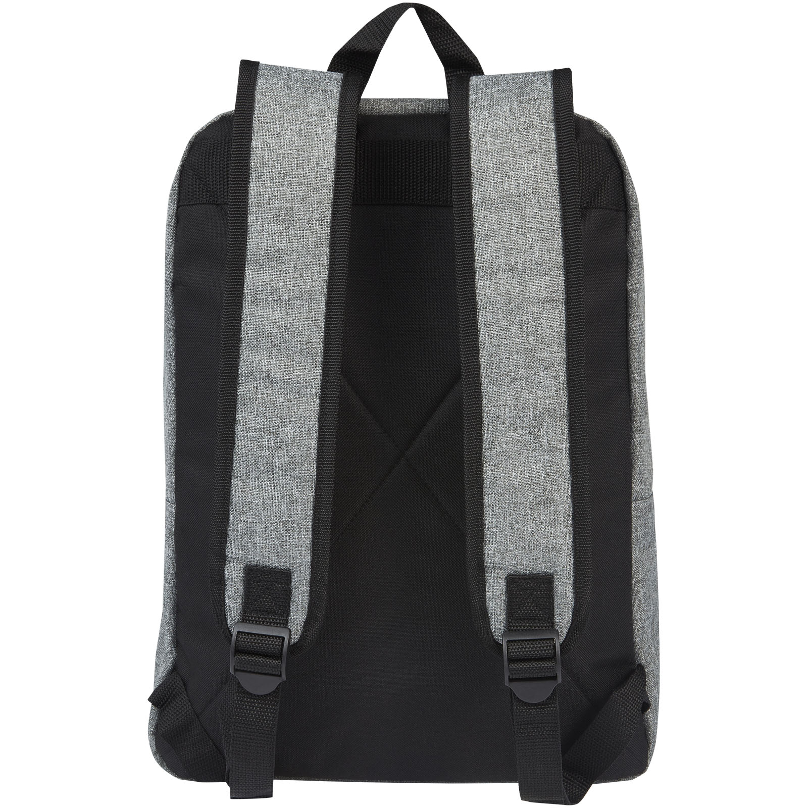 Reclaim 15" GRS recycelter Laptop Rucksack 14 L schwarz, heather grau