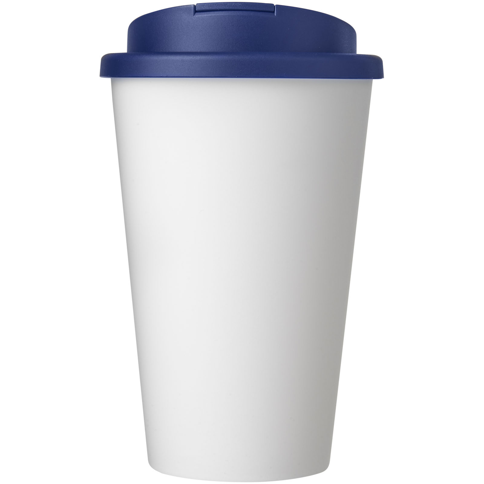 Americano® 350 ml Isolierbecher mit auslaufsicherem Schraubverschluss weiss, blau