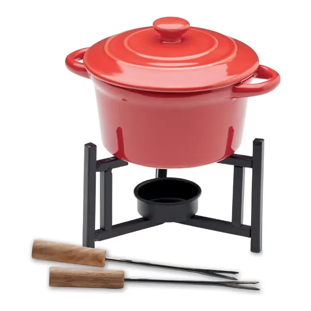 Keramik-Fondue-Set 300 ml