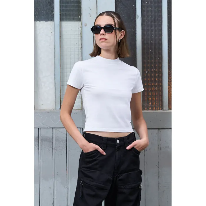 Damen-Crop-T-Shirt Lilia