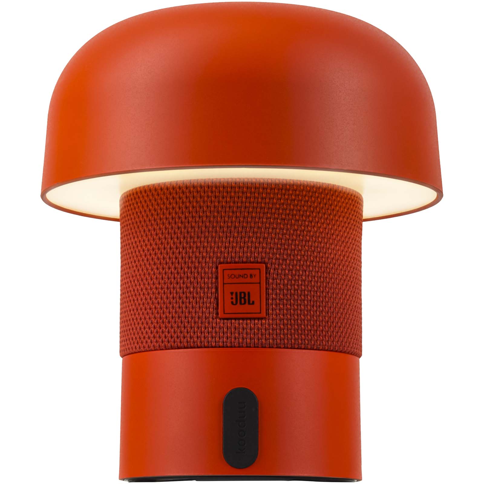 Kooduu Sensa Play Mini Tragbarer Lautsprecher mit Leuchte orange