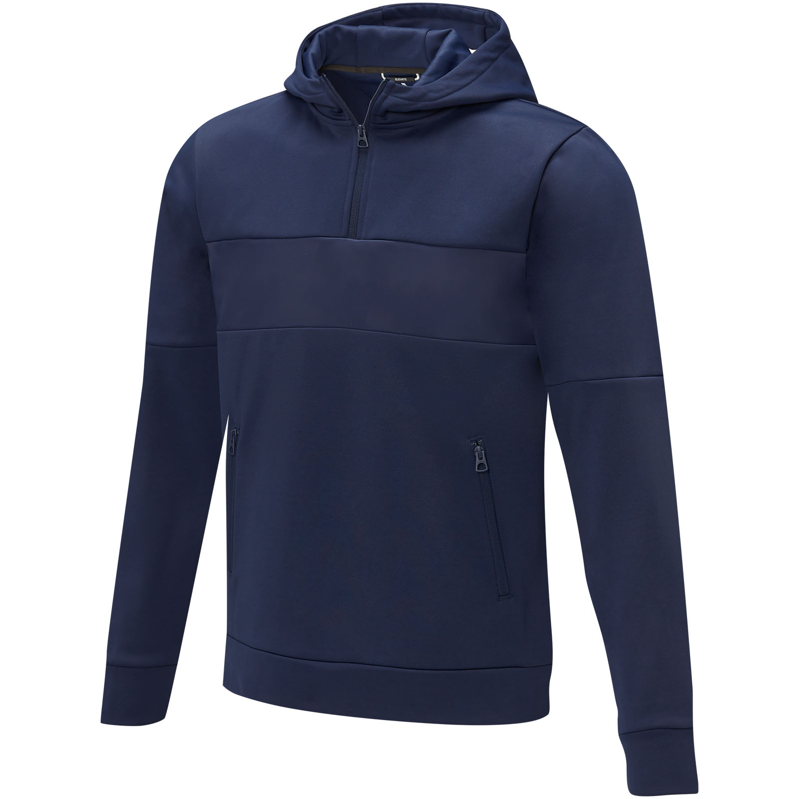 Sayan Kapuzenpullover mit halbem Reißverschluss für Herren navy