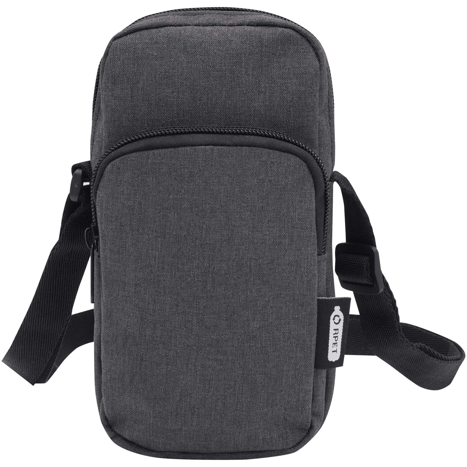 Ross Handytasche aus recyceltem GRS-Material heather charcoal