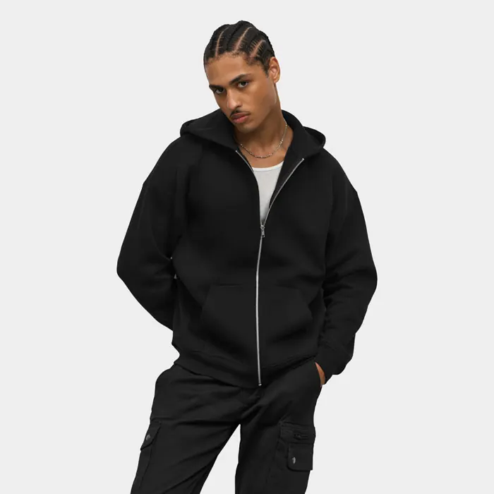 Unisex-Kapuzenjacke mit Reißverschluss Jelo