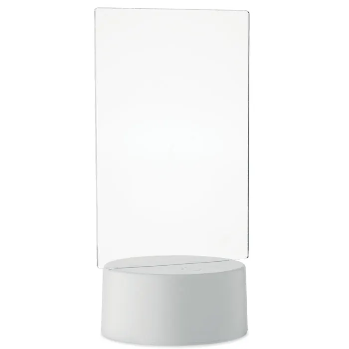 Memoboard mit LED-Beleuchtung