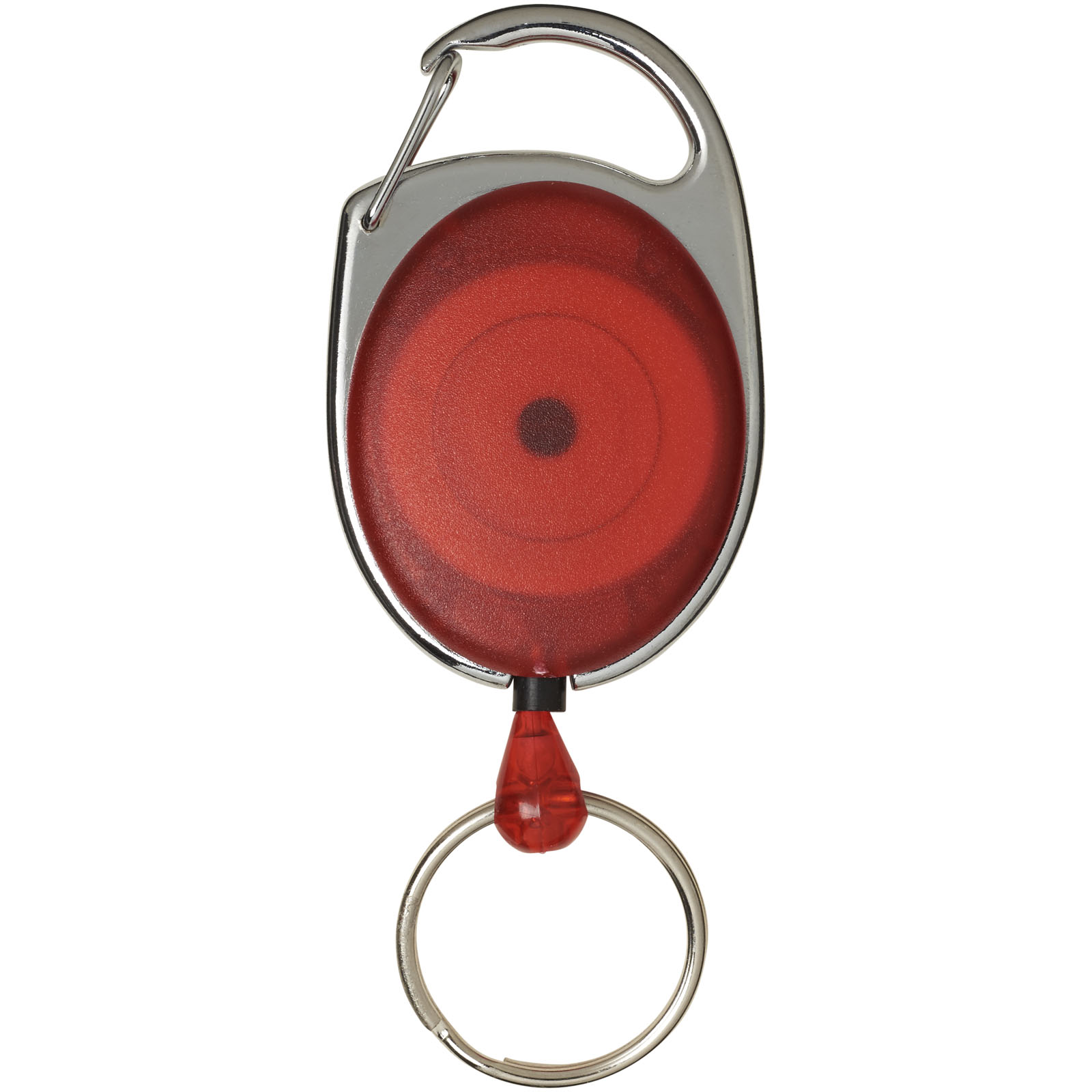Gerlos Schlüsselkette mit Rollerclip rot