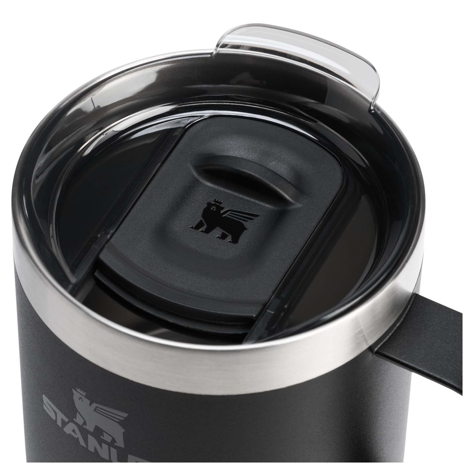 Stanley Everyday 350 ml Cam Becher aus Edelstahl schwarz