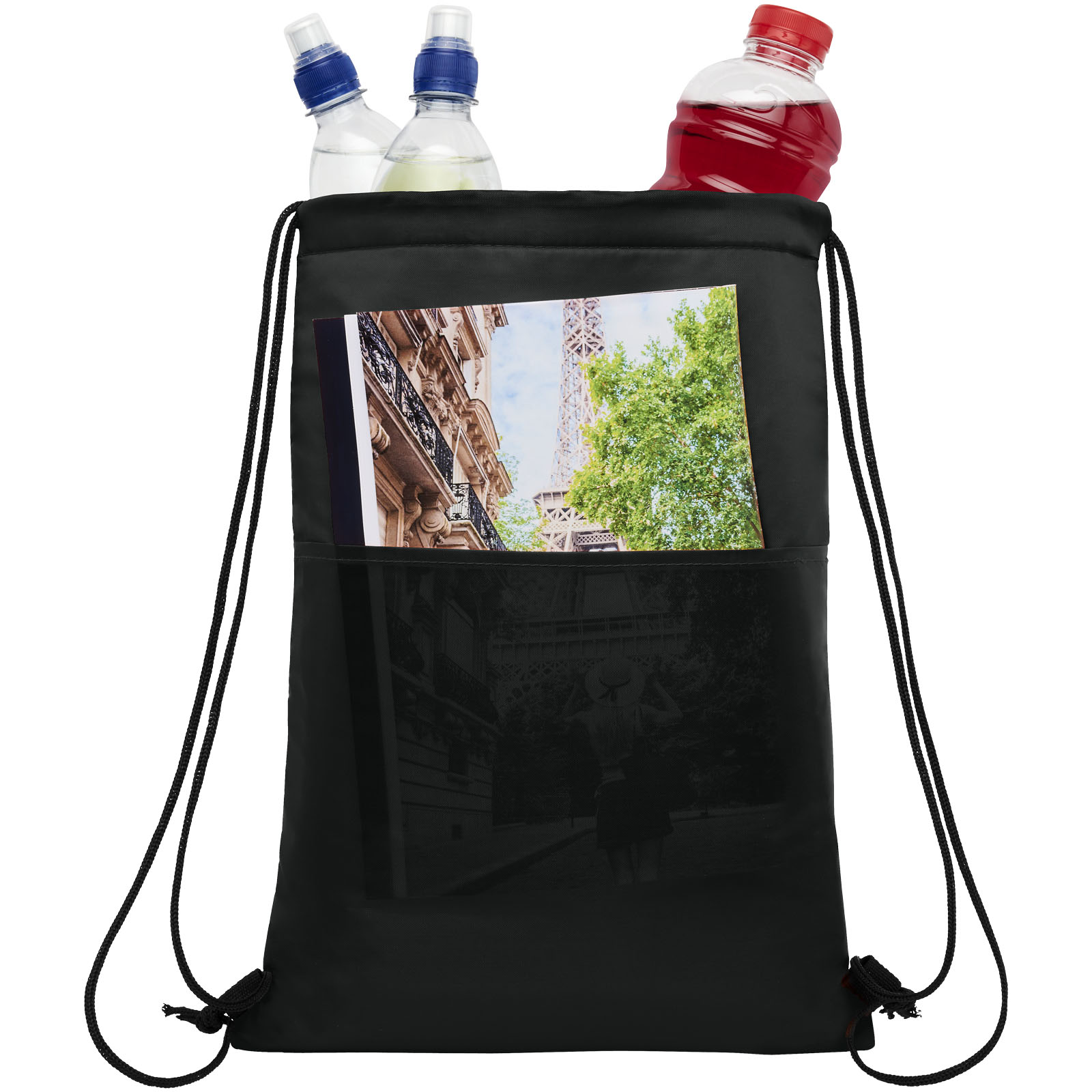 Oriole Kühltasche mit Kordelzug 5L schwarz