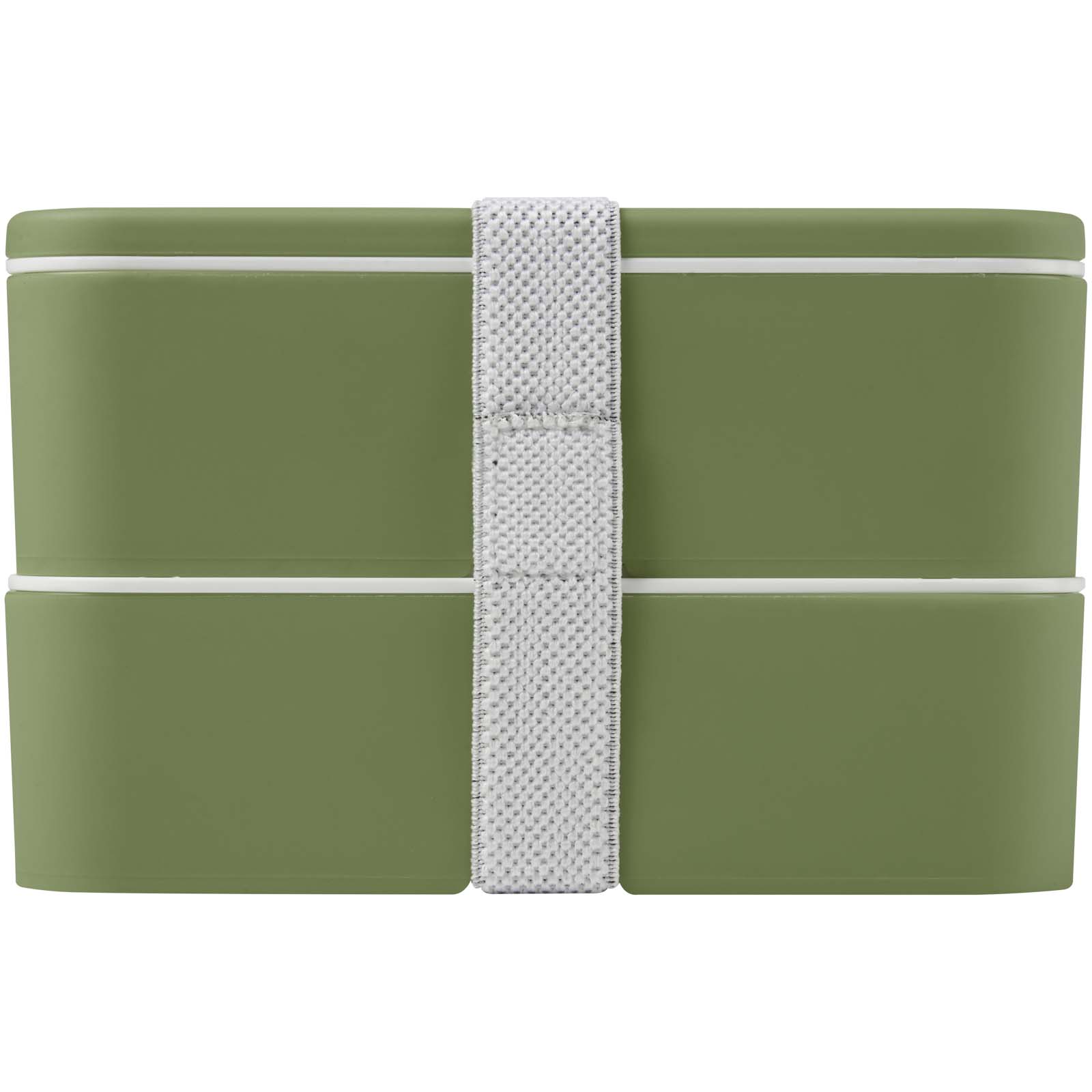 MIYO POP 700 + 700 ml doppelschichtige Lunchbox heather grün