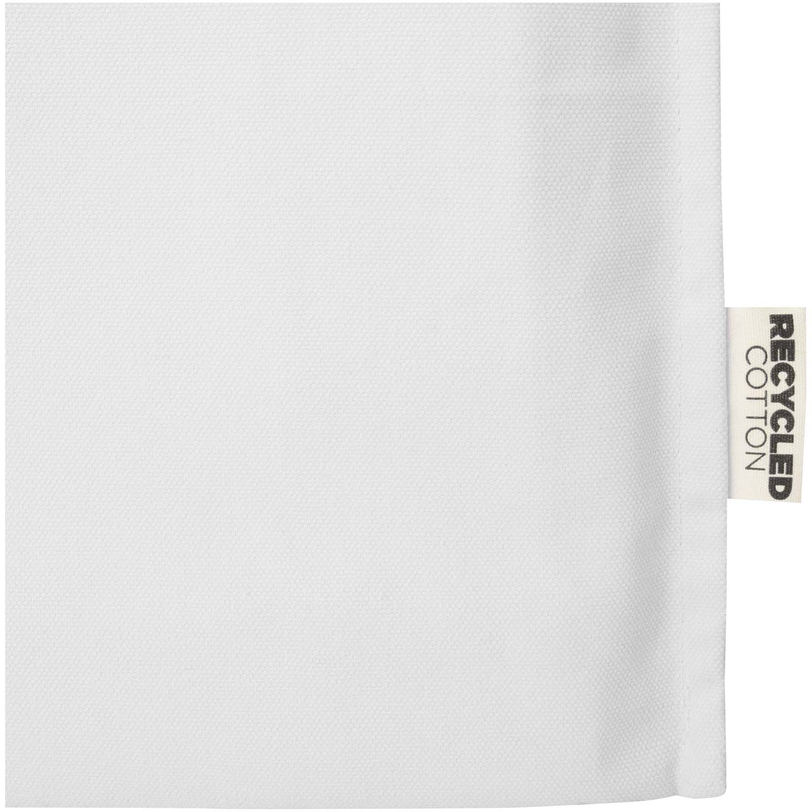 Florida 270 g/m² Tragetasche mit Seitenfalten 14L weiss