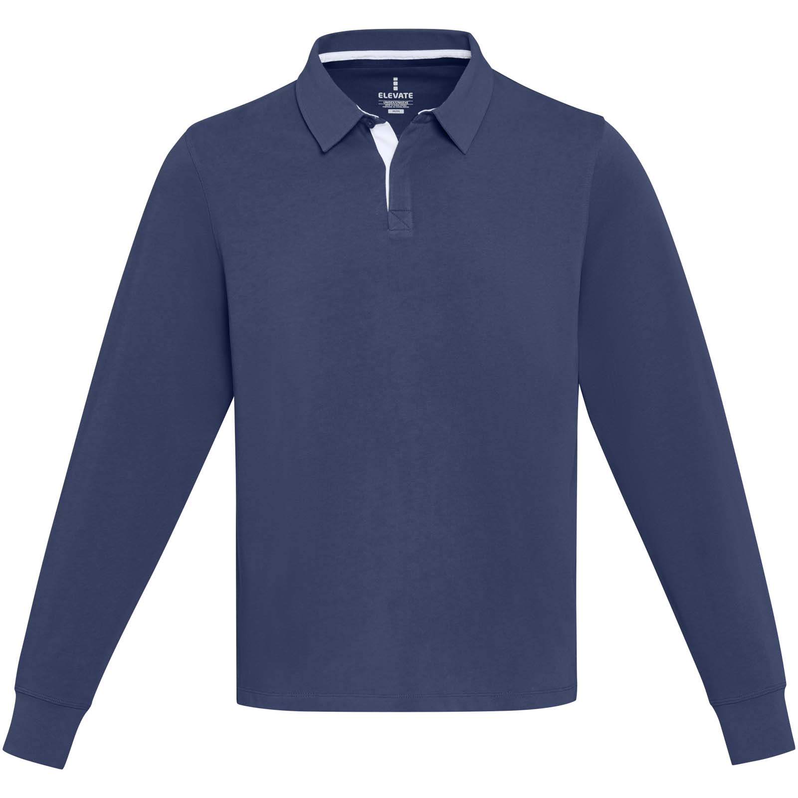 Clyde Rugby Polo Sweatshirt Unisex navy
