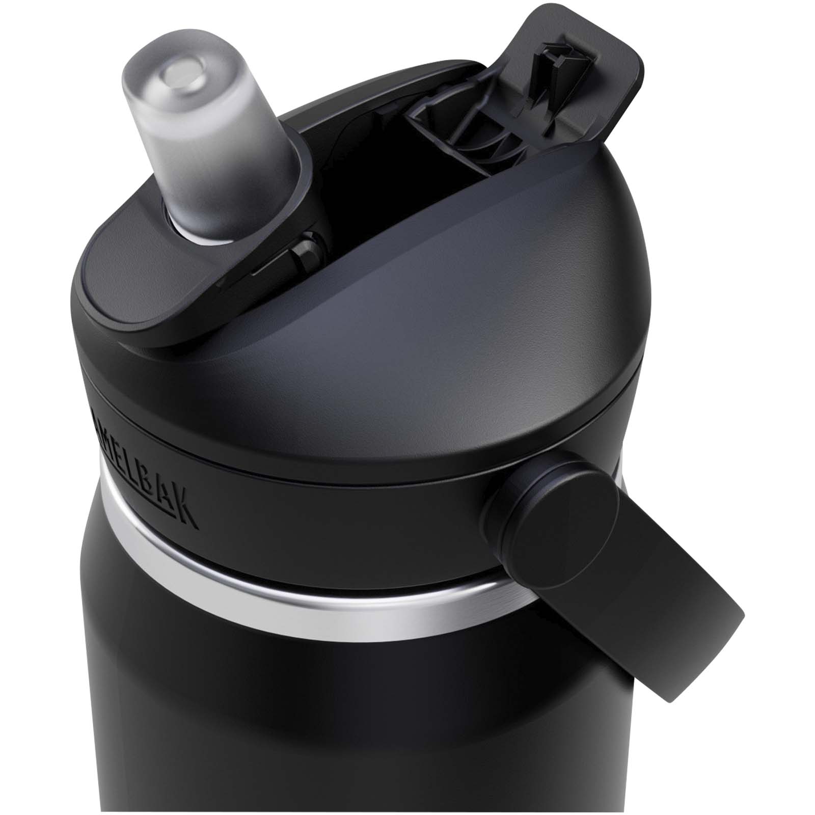 Camelbak® Thrive Flip VSS 740 ml Edelstahl Trinkflasche mit Flip Strohhalm schwarz
