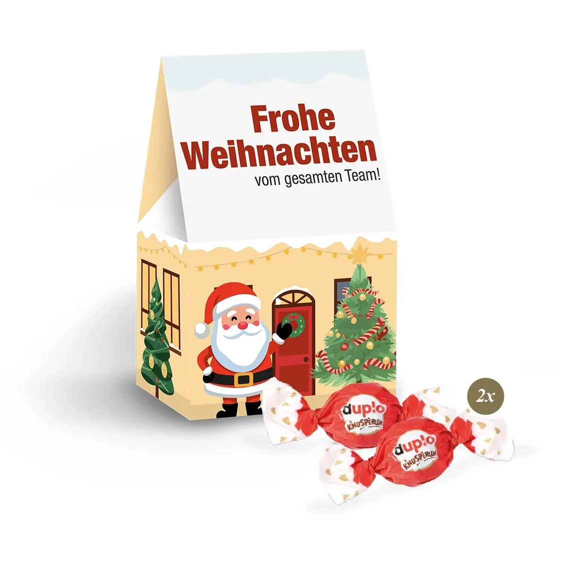 Präsent "Christmas Minis" mit duplo Knusperlen