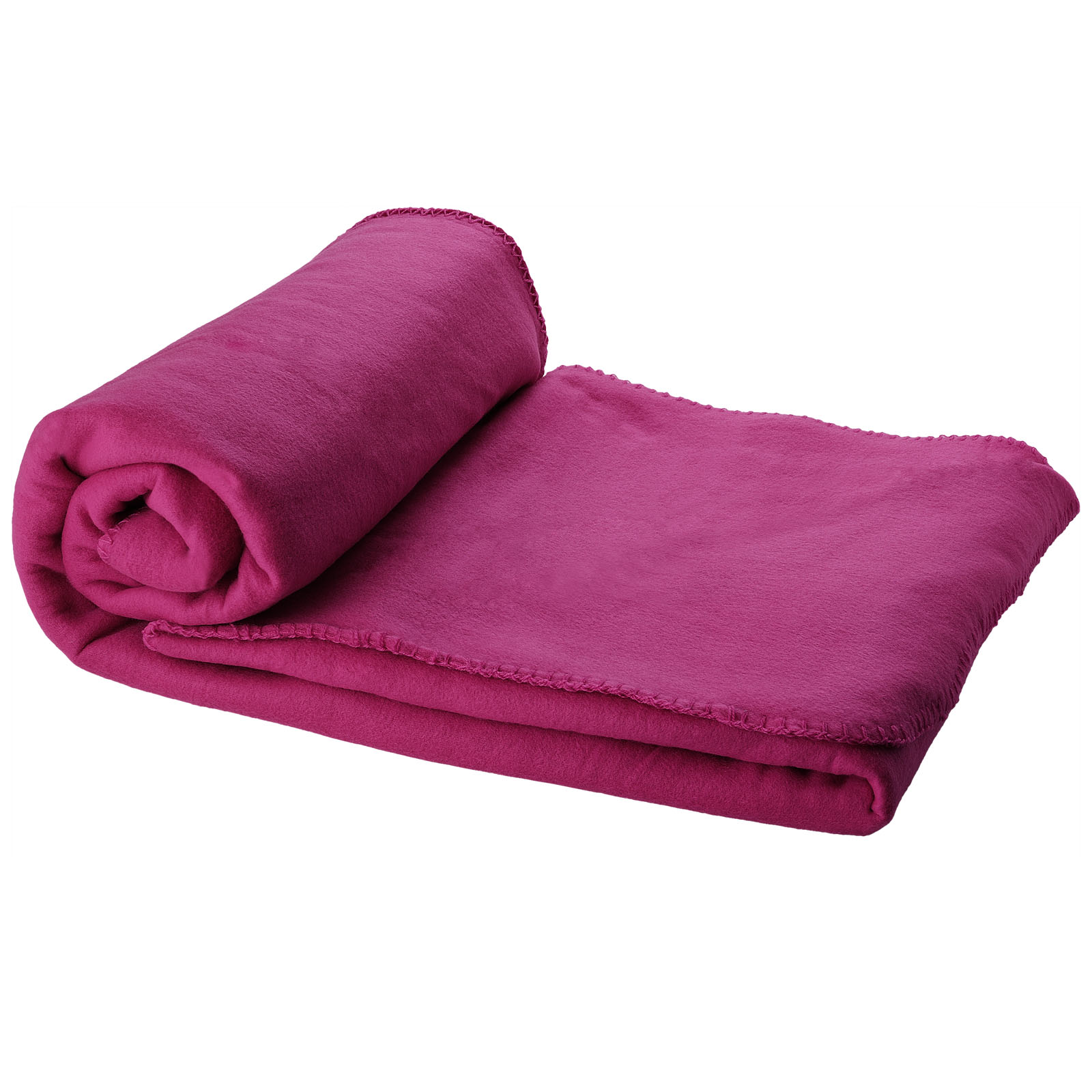 Huggy Fleecedecke mit Hülle 150 x 120 cm magenta