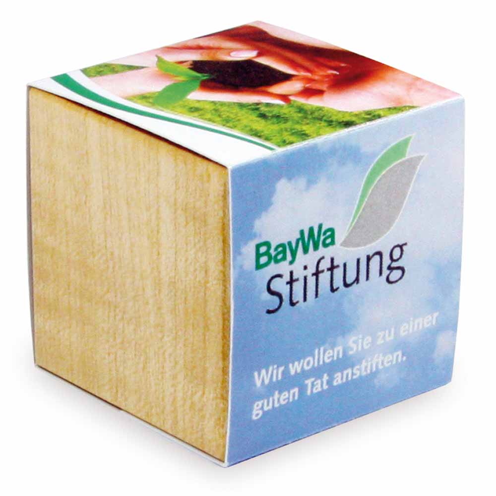 Pflanz-Holz mit Samen