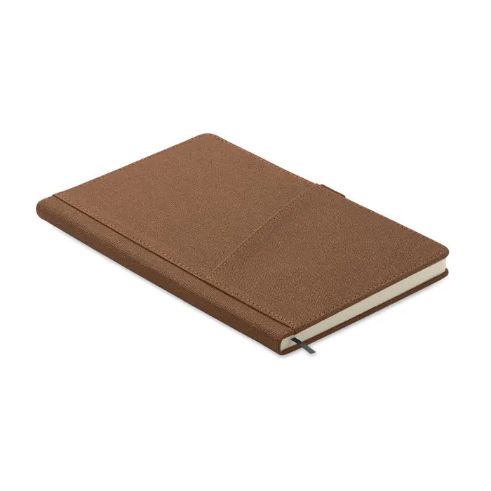 A5 notebook PU front pocket
