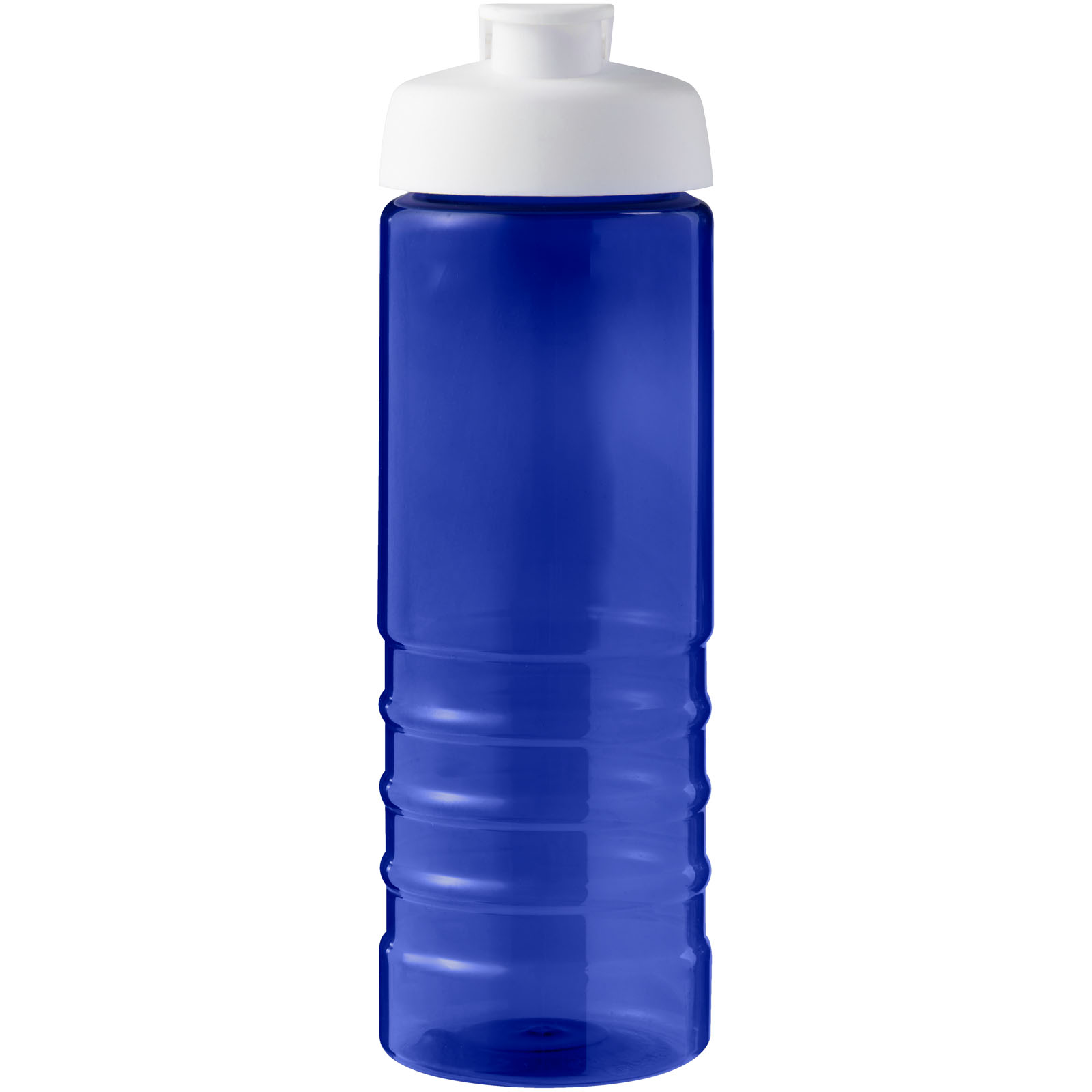 H2O Active® Eco Treble 750 ml Sportflasche mit Stülpdeckel blau, weiss