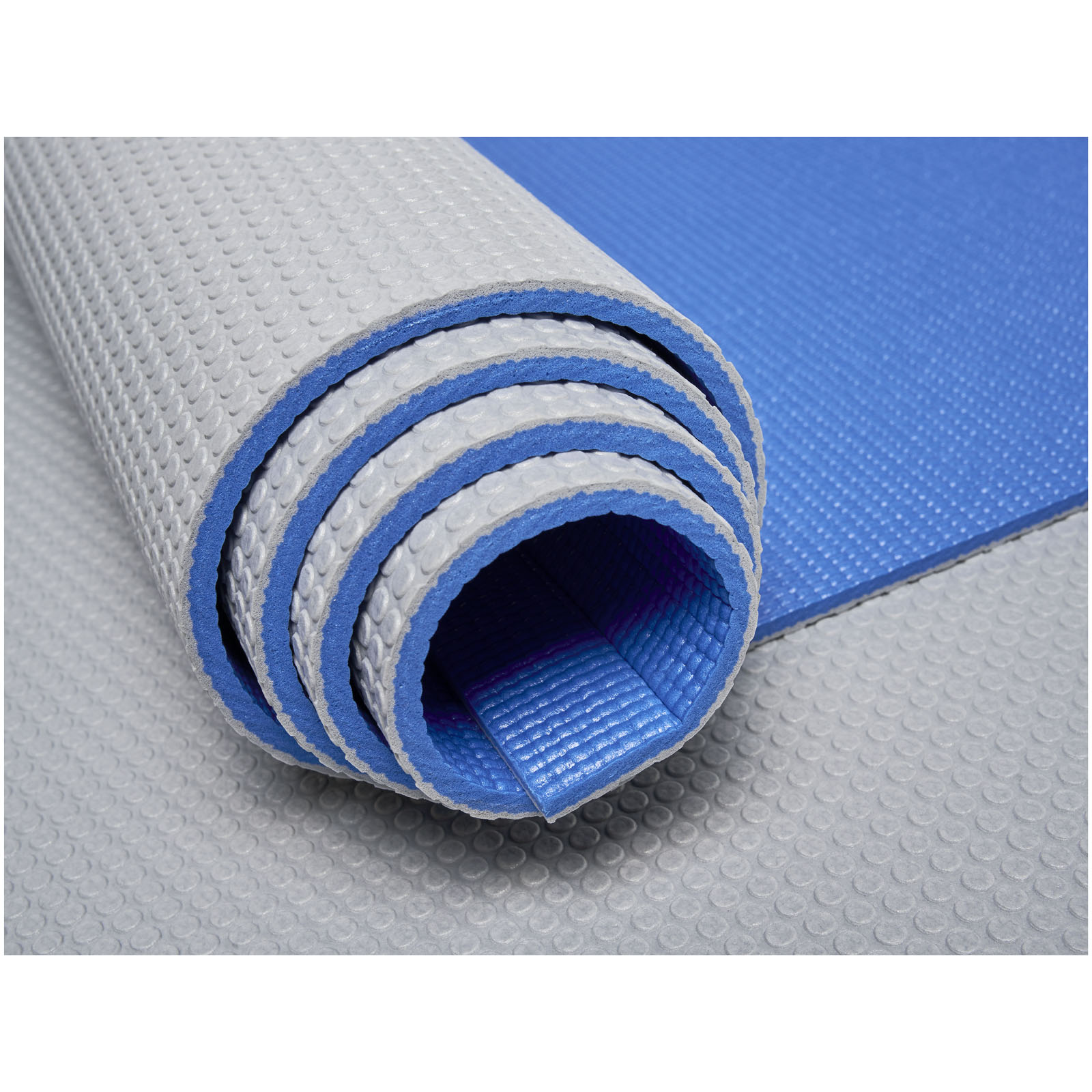 Babaji Yogamatte royalblau, grau