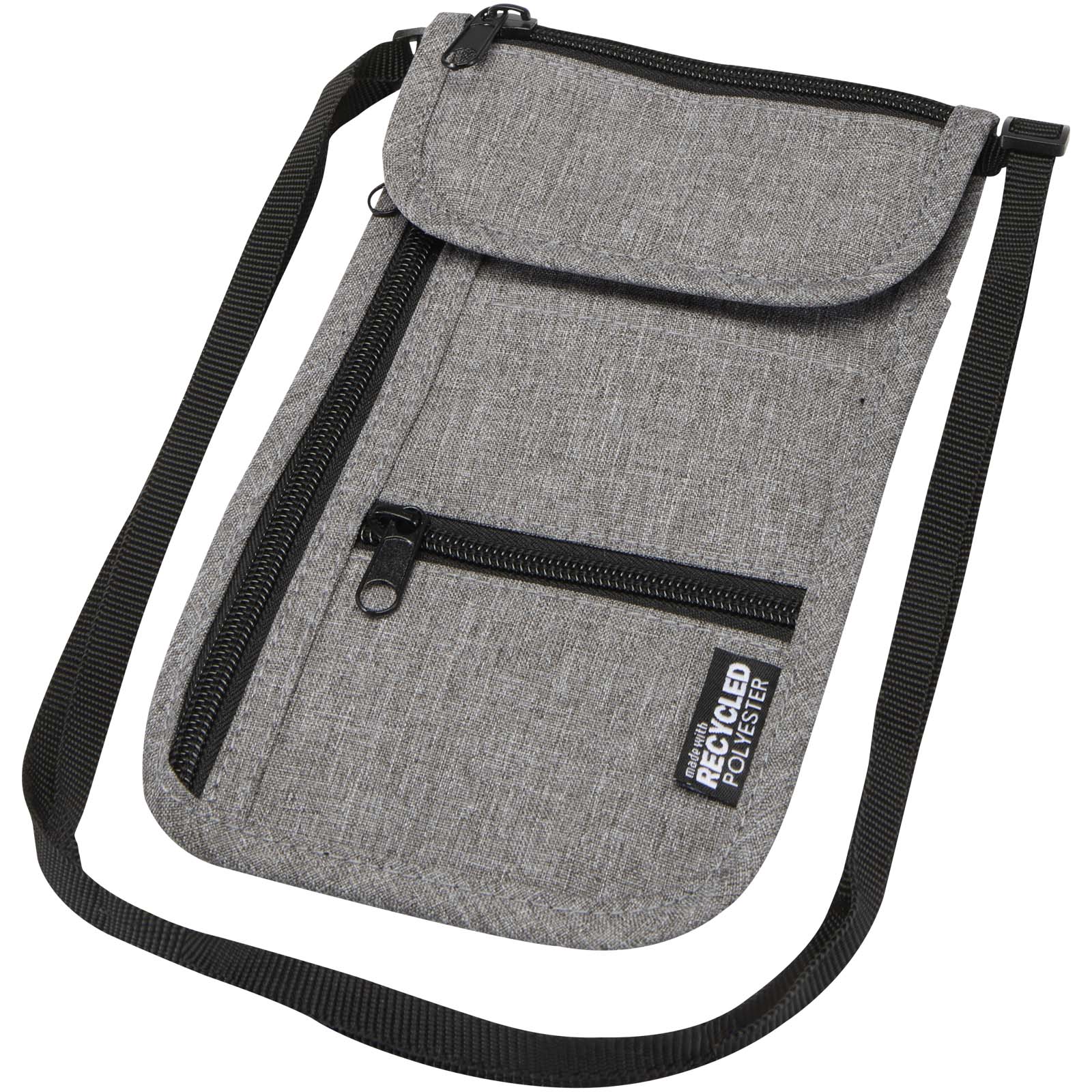 Ross GRS recycelte smarte Reisetasche heather grau