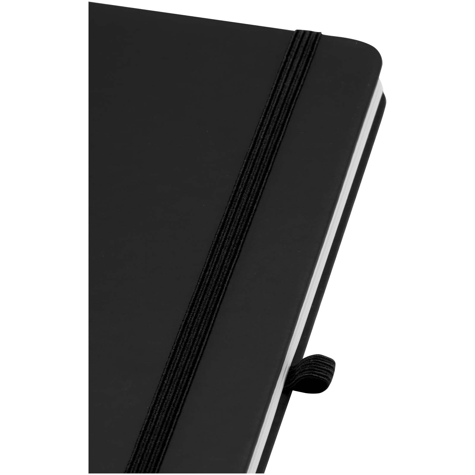 Spectrum A5 Notizbuch mit Hardcover aus recyceltem Material schwarz