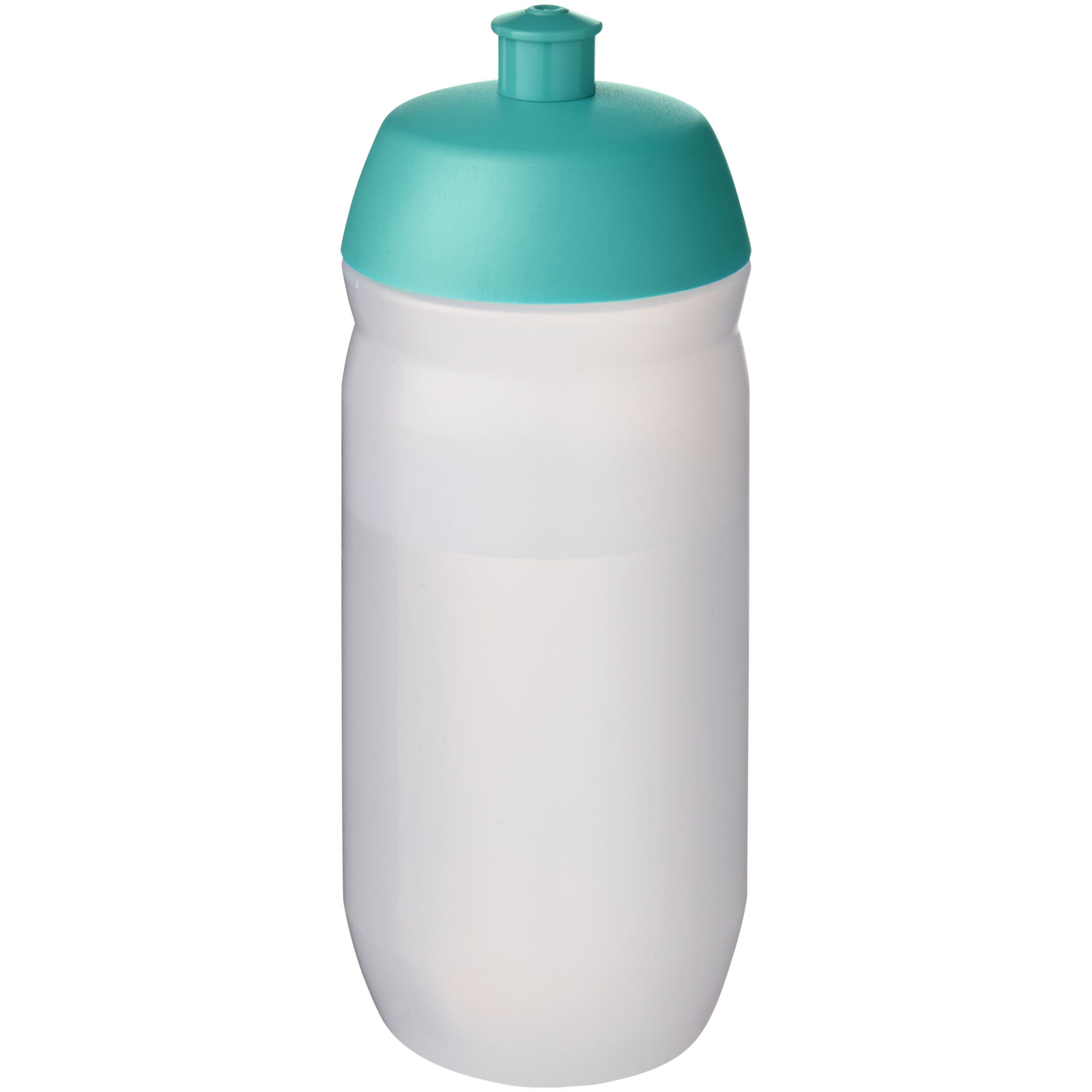 HydroFlex™ Clear 500 ml Squeezy Sportflasche aquablau, klar mattiert