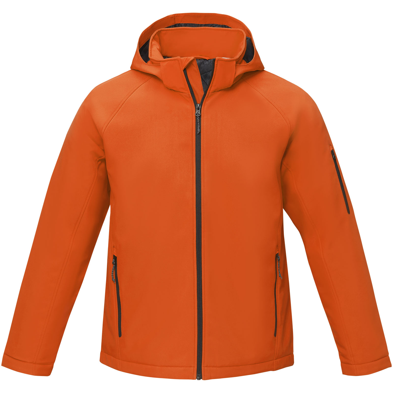 Notus wattierte Softshell Herrenjacke orange