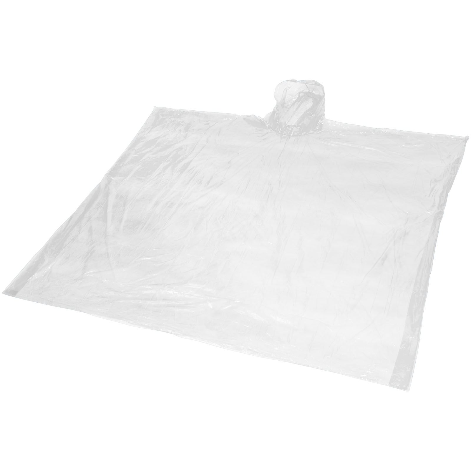 Ziva Einweg Regenponcho mit Hülle weiss