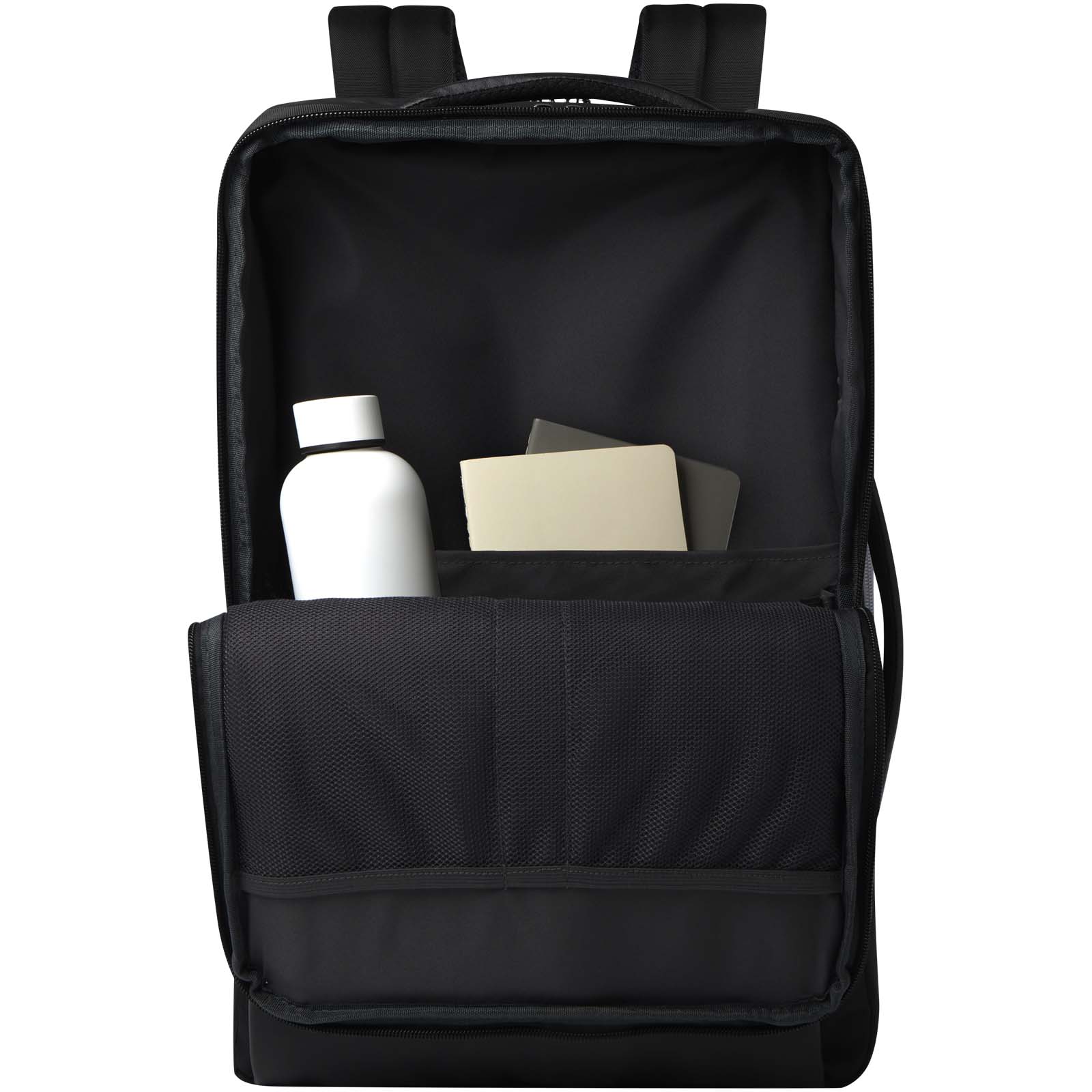 Expedition Pro 35L, 17" GRS recycelter erweiterbarer Laptop-Rucksack schwarz