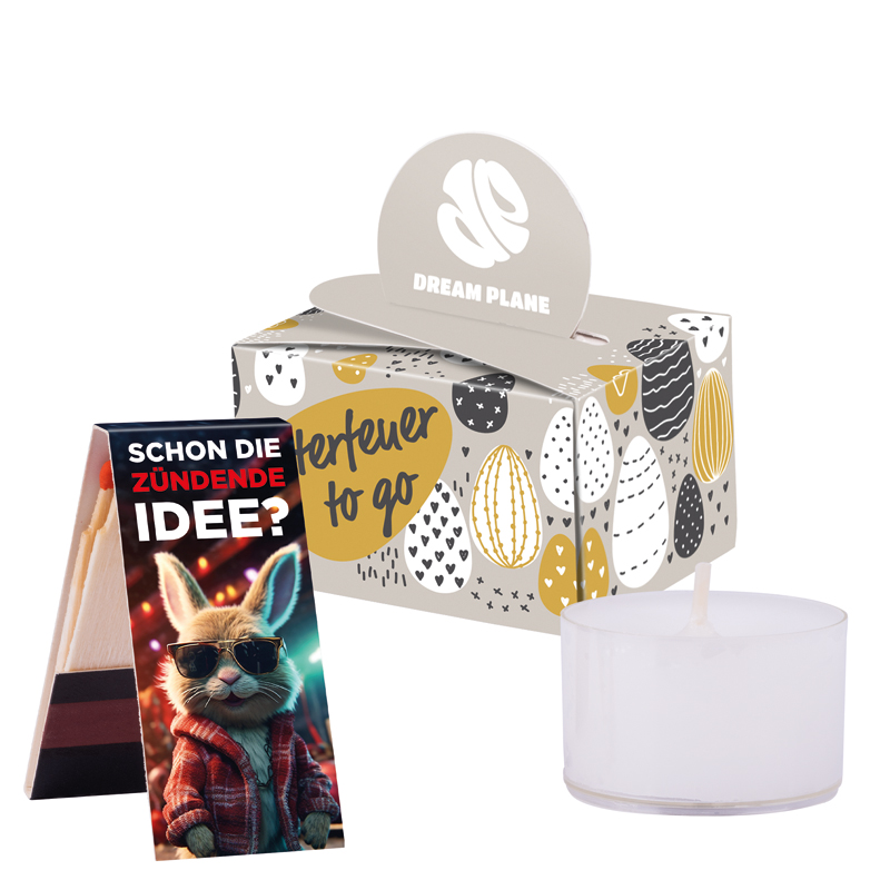 Geschenkbox Mini Hasenohren, Lindt Schoko-Osterhase