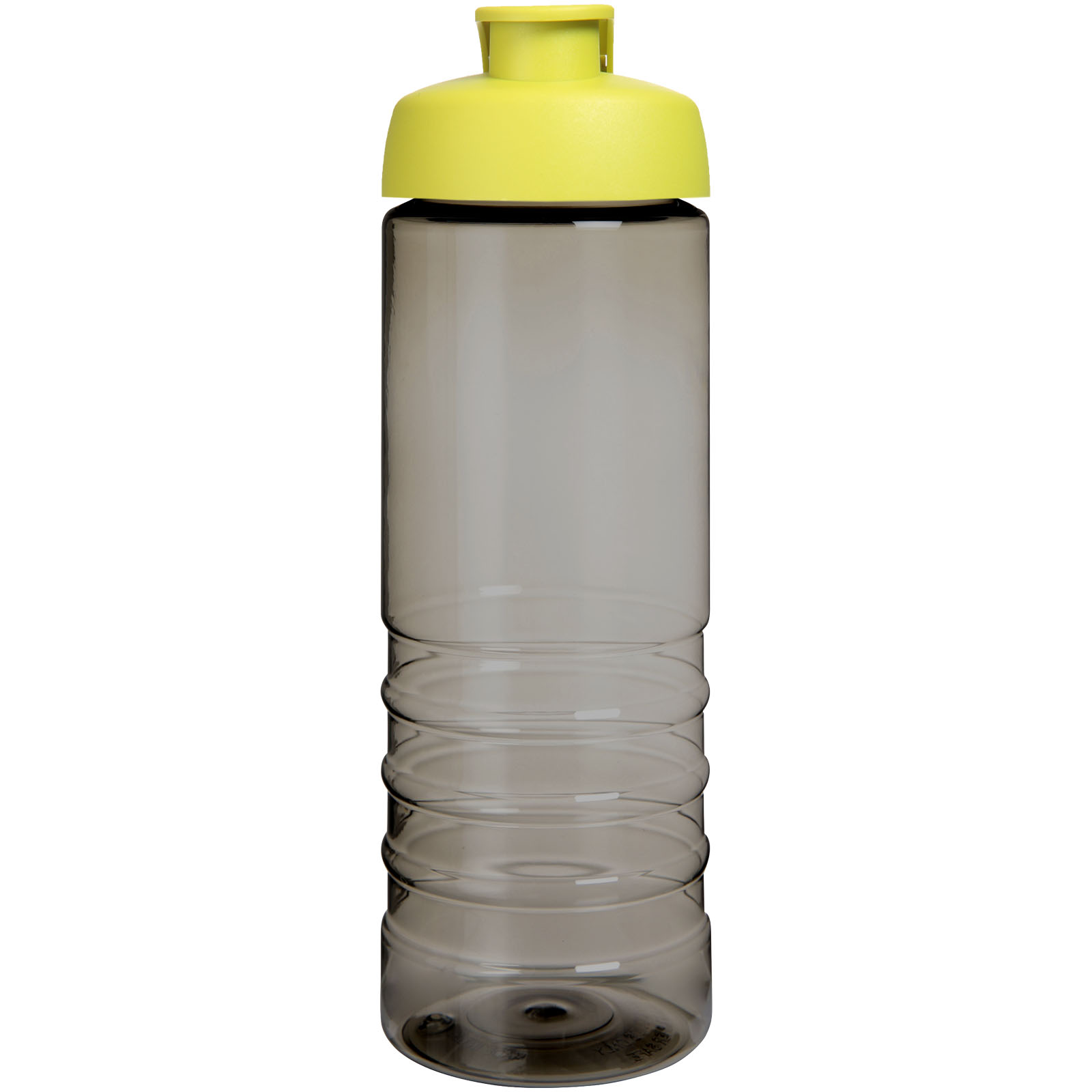 H2O Active® Eco Treble 750 ml Sportflasche mit Stülpdeckel kohle, limone
