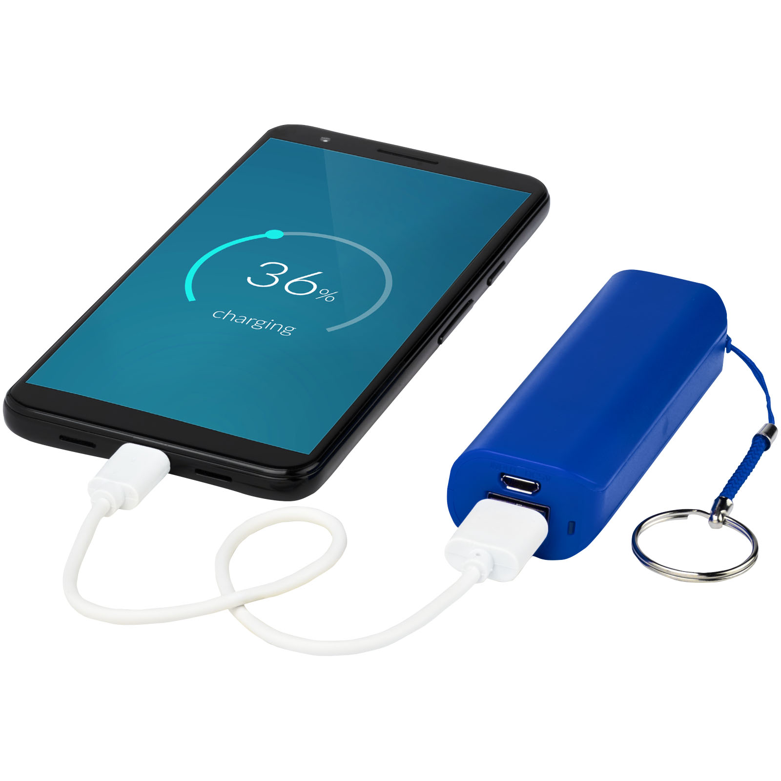 Span 1200 mAh Powerbank royalblau