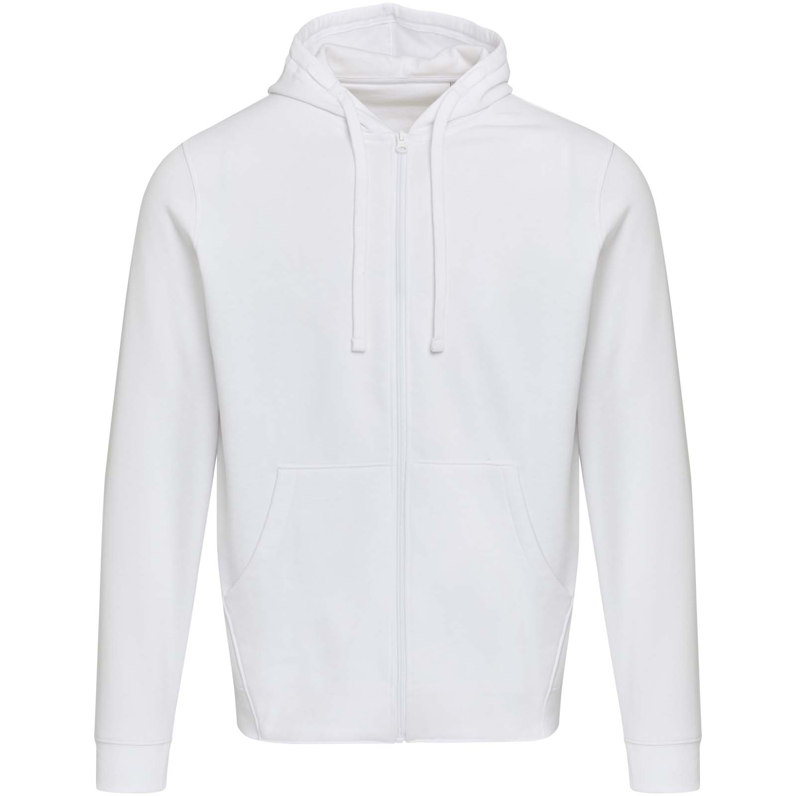 Jasper 280 g/m² Kapuzenpullover aus recycelter Bio Baumwolle (OCS) unisex weiss