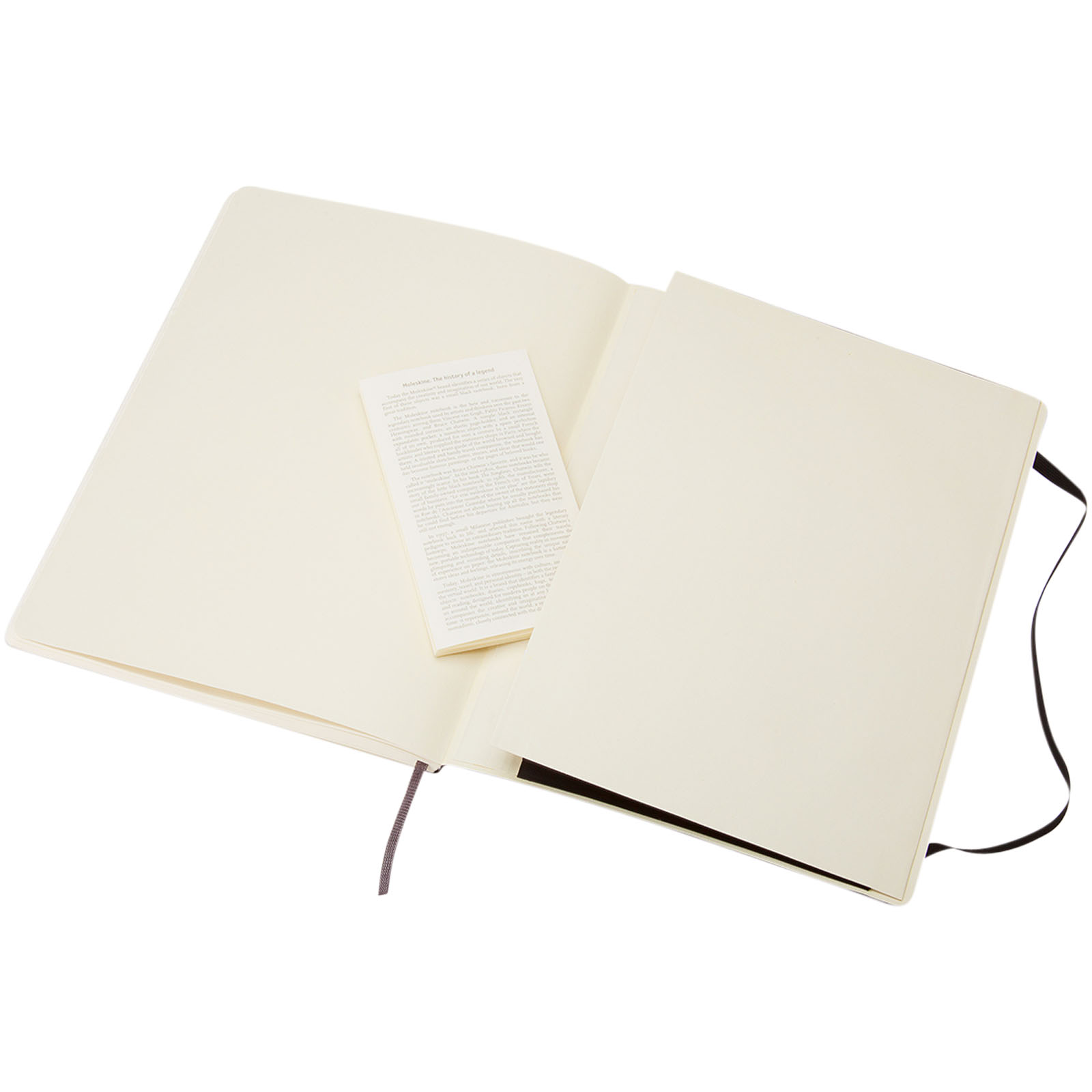 Classic Softcover Notizbuch XL – blanko schwarz