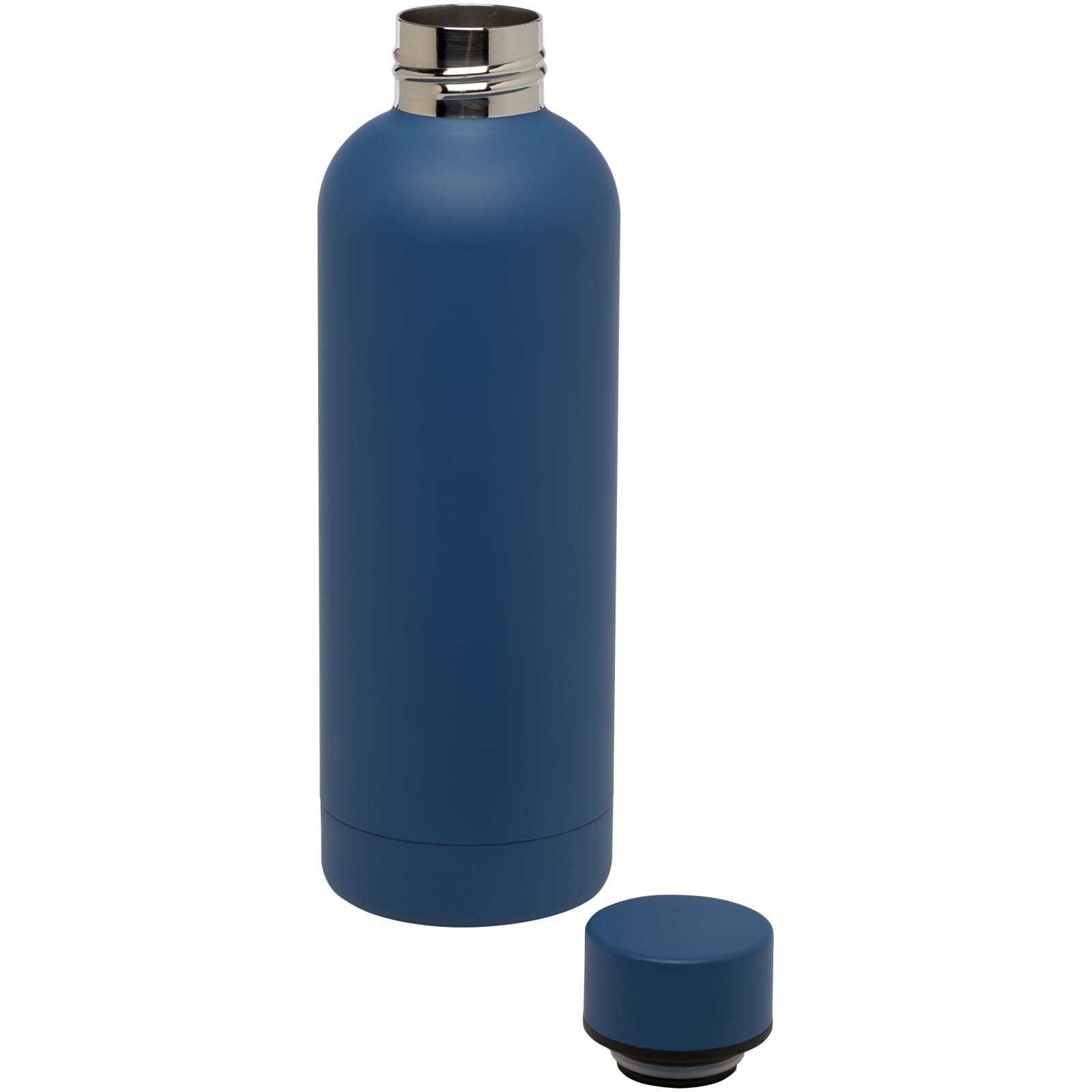 Spring 500 ml RCS-zertifizierte Kupfer-Vakuum Isolierflasche aus recyceltem Edelstahl Ozeanblau