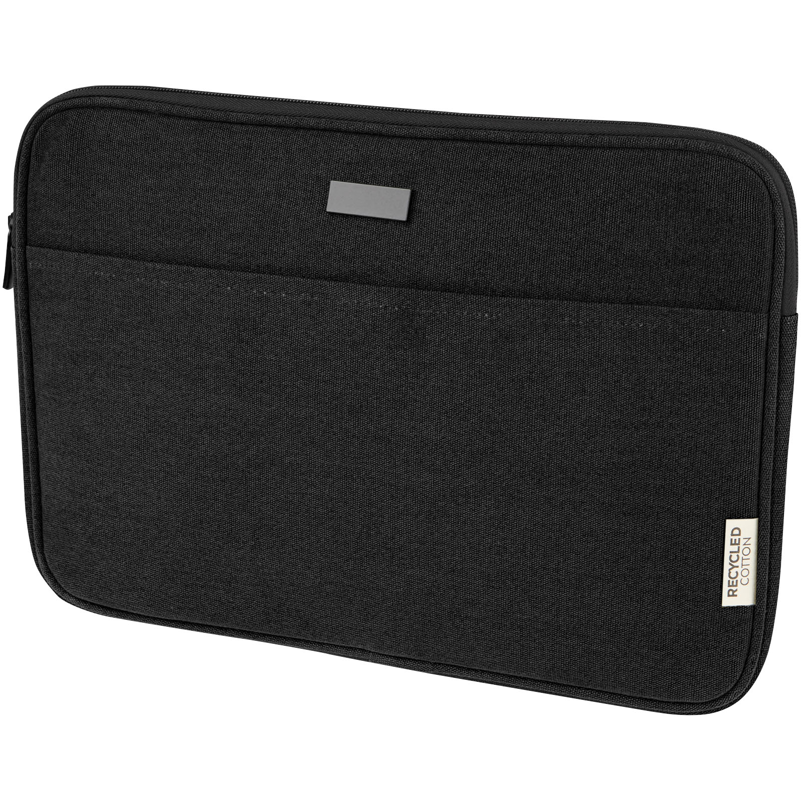 Joey 14" Laptophülle aus GRS recyceltem Canvas 2 L schwarz