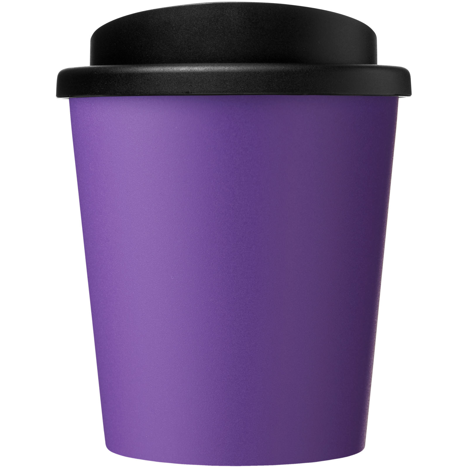 Americano® Espresso 250 ml recycelter Isolierbecher lila, schwarz