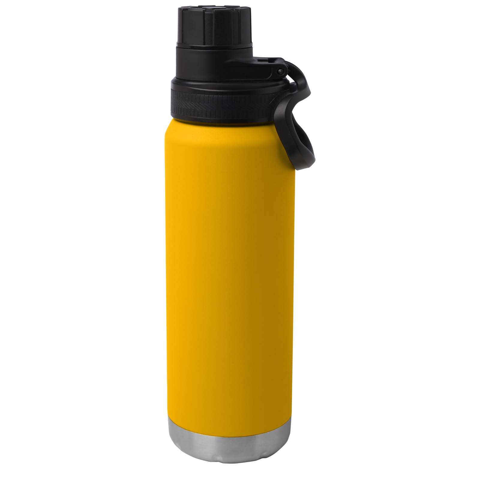 Fortis 700 ml RCS-zertifizierte Kupfer-Vakuum Isolierflasche aus recyceltem Edelstahl (Kohlensäure geeignet) ocker