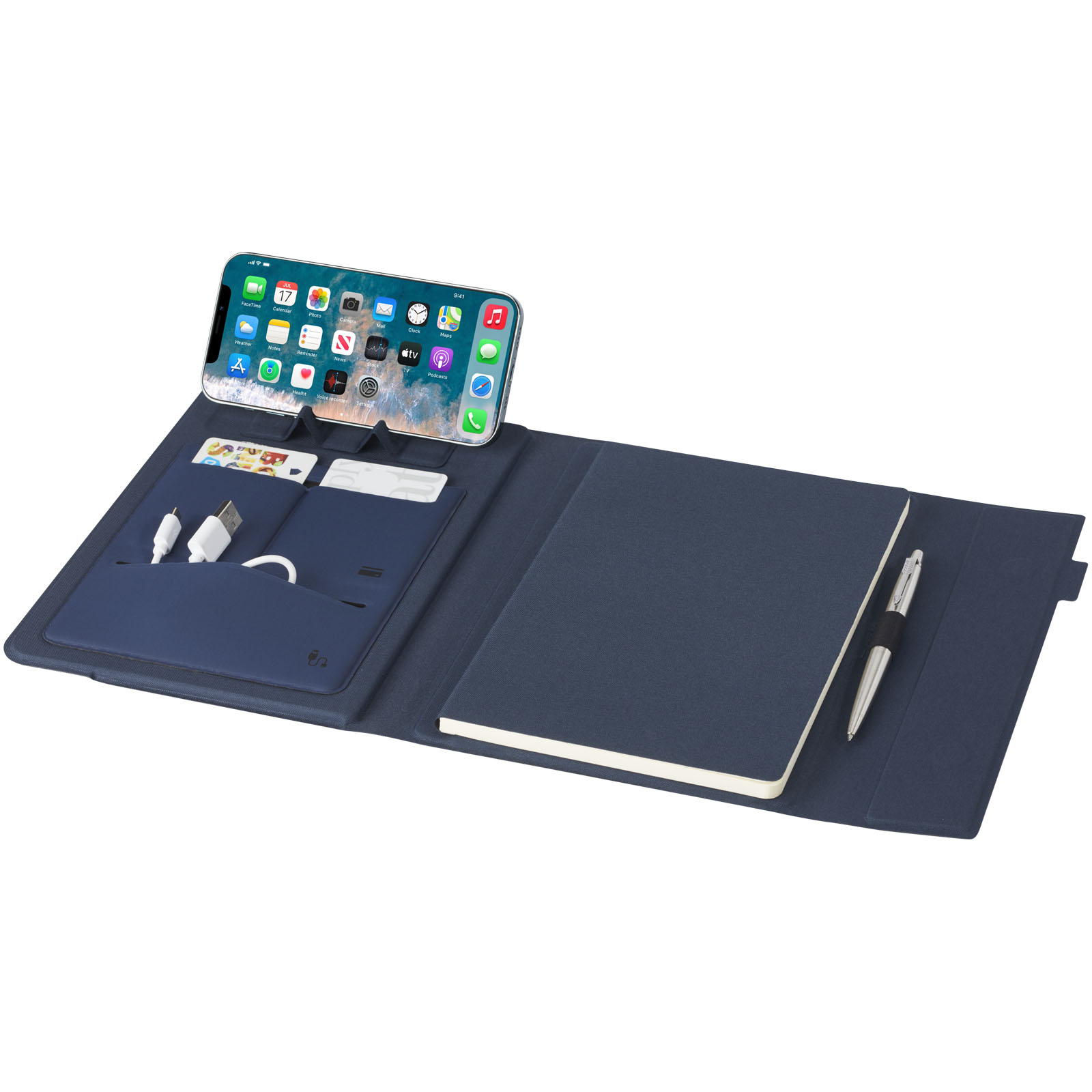 Liberto Schreibmappe navy