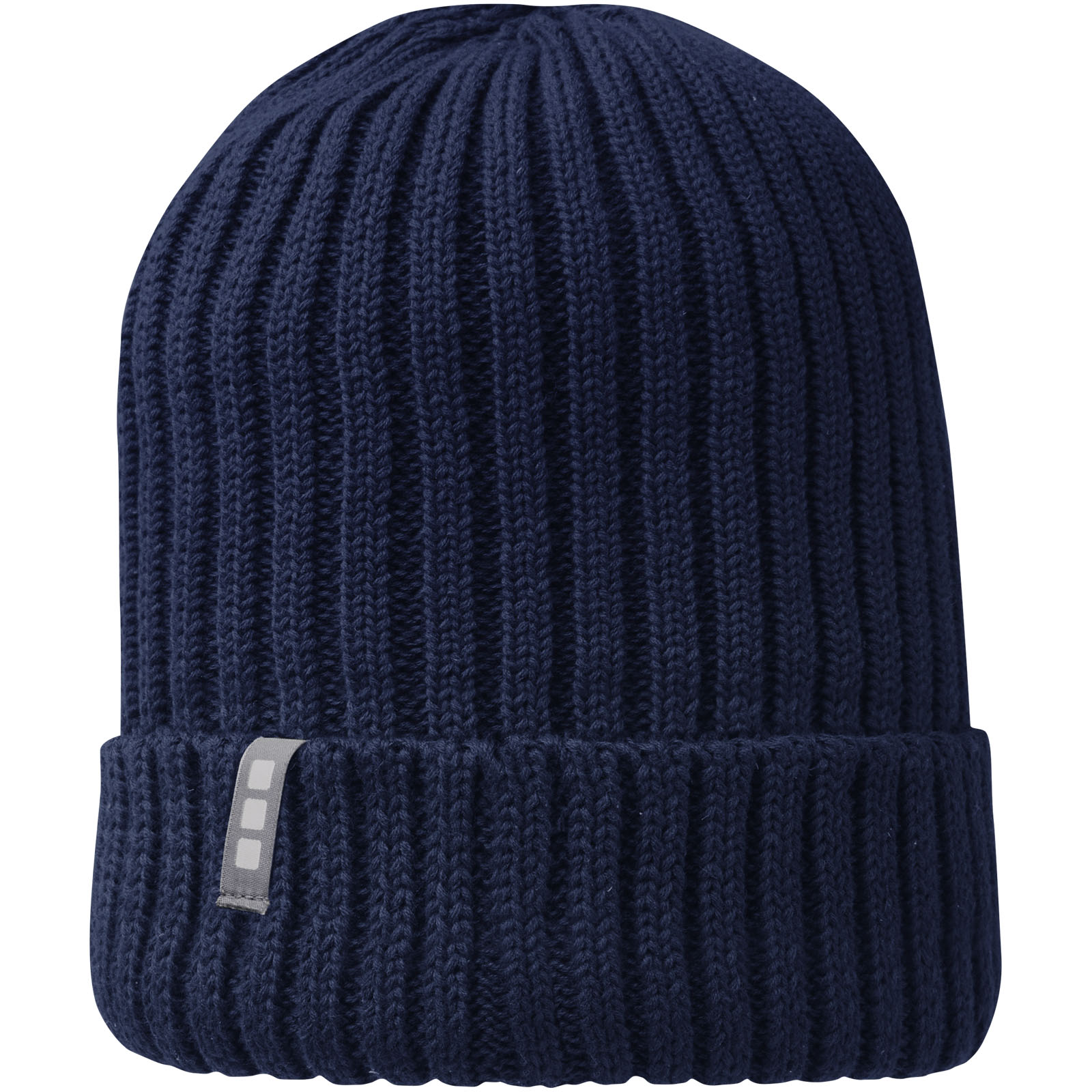Ives Strickmütze aus Bio Baumwolle navy