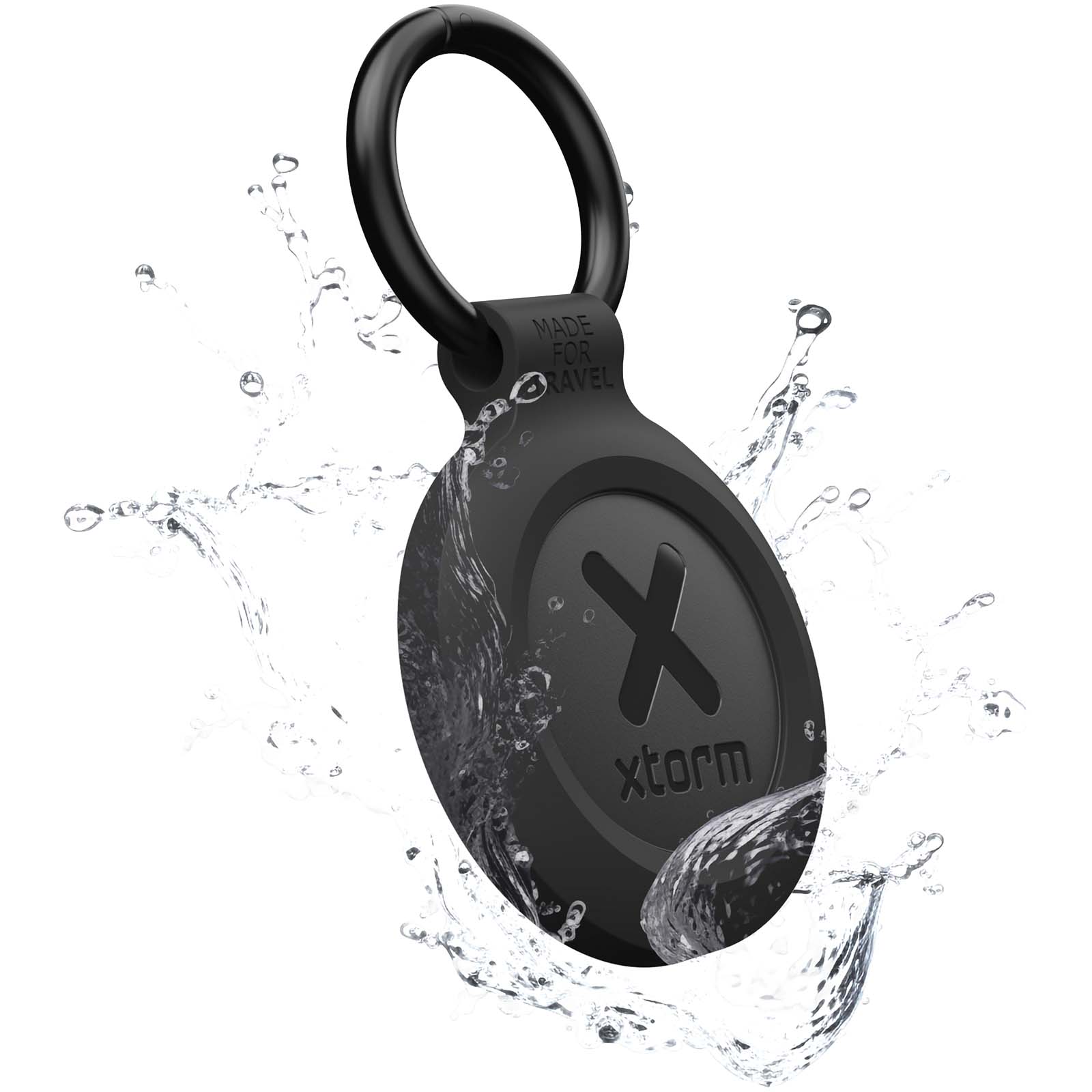Xtorm XTAG2GA wasserfester Reise-Smart-Tag kohle
