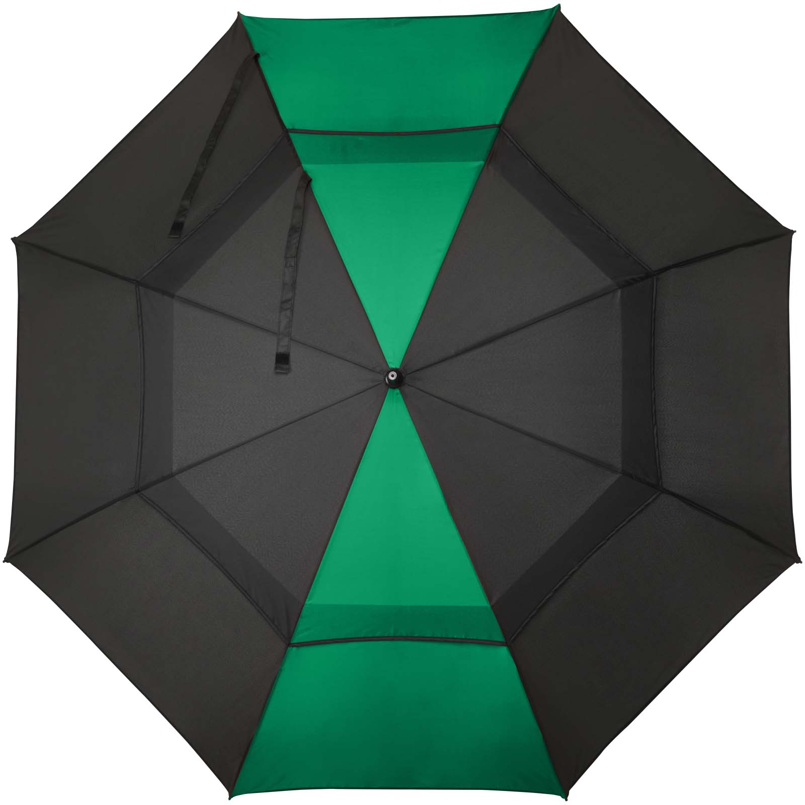 Jeff 30" Golf-Sturmschirm grün