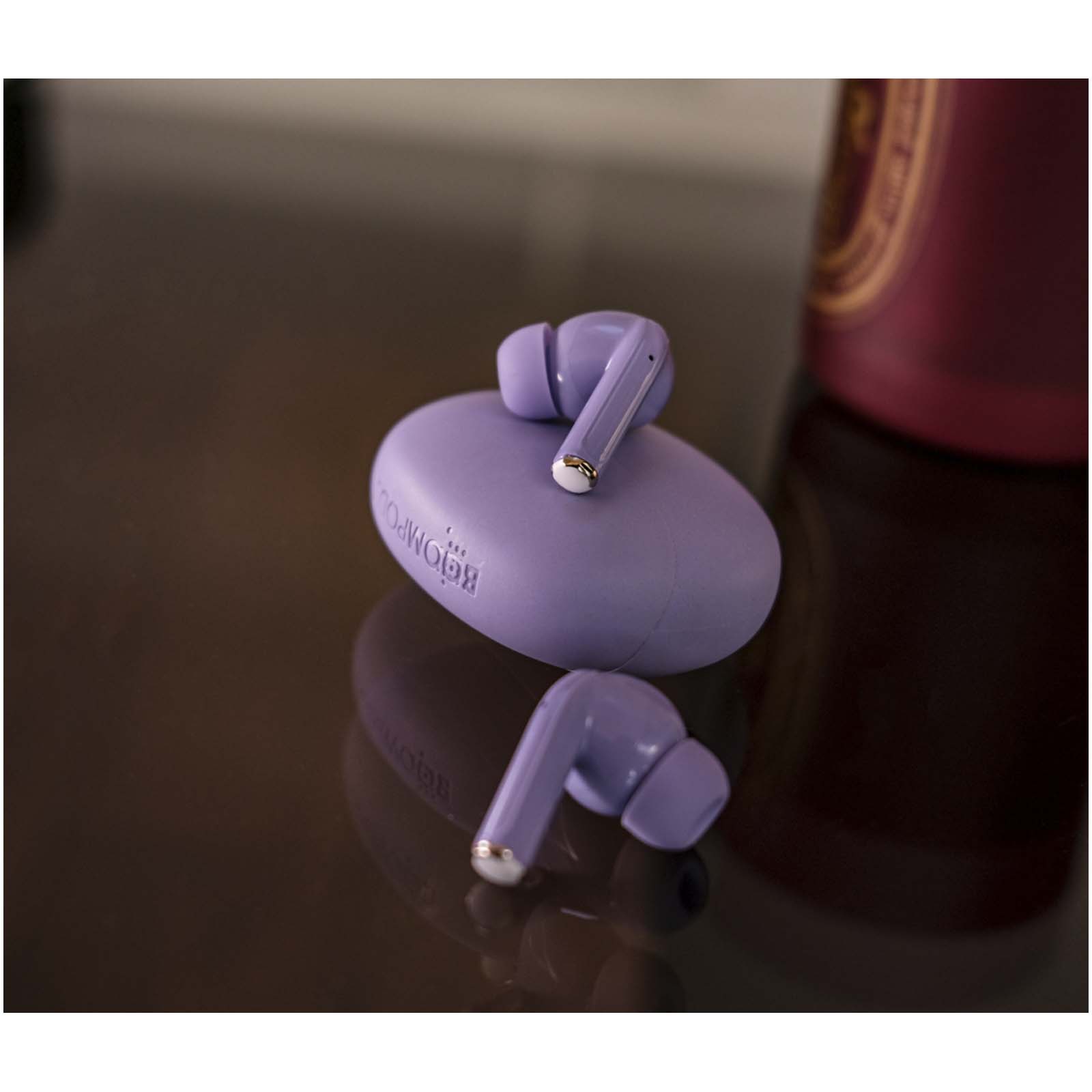 Boompods Echowave True Wireless Ohrhörer hellviolett