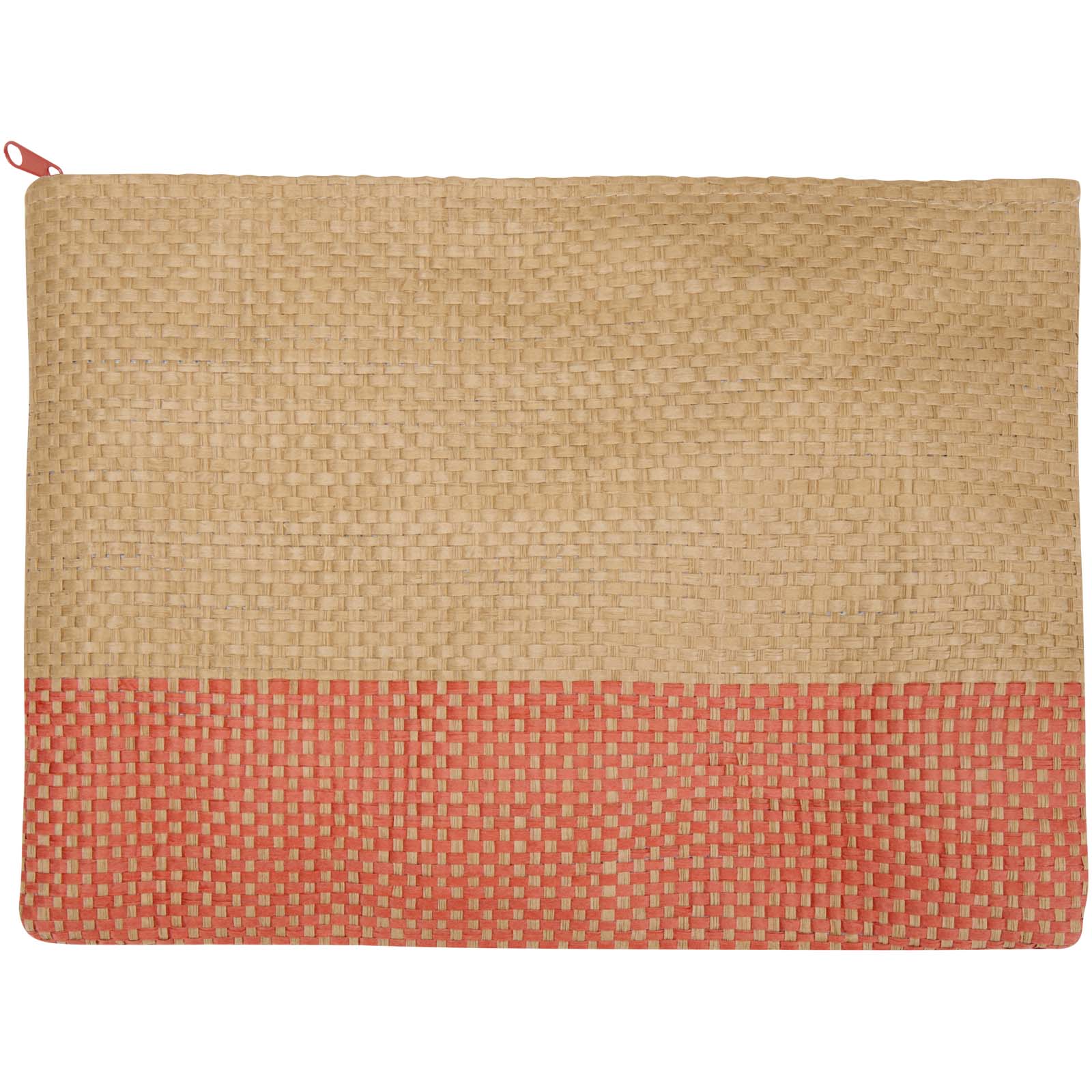 Rhythm Strohpapier Beutel mit Reißverschluss, 3 l ziegelstein