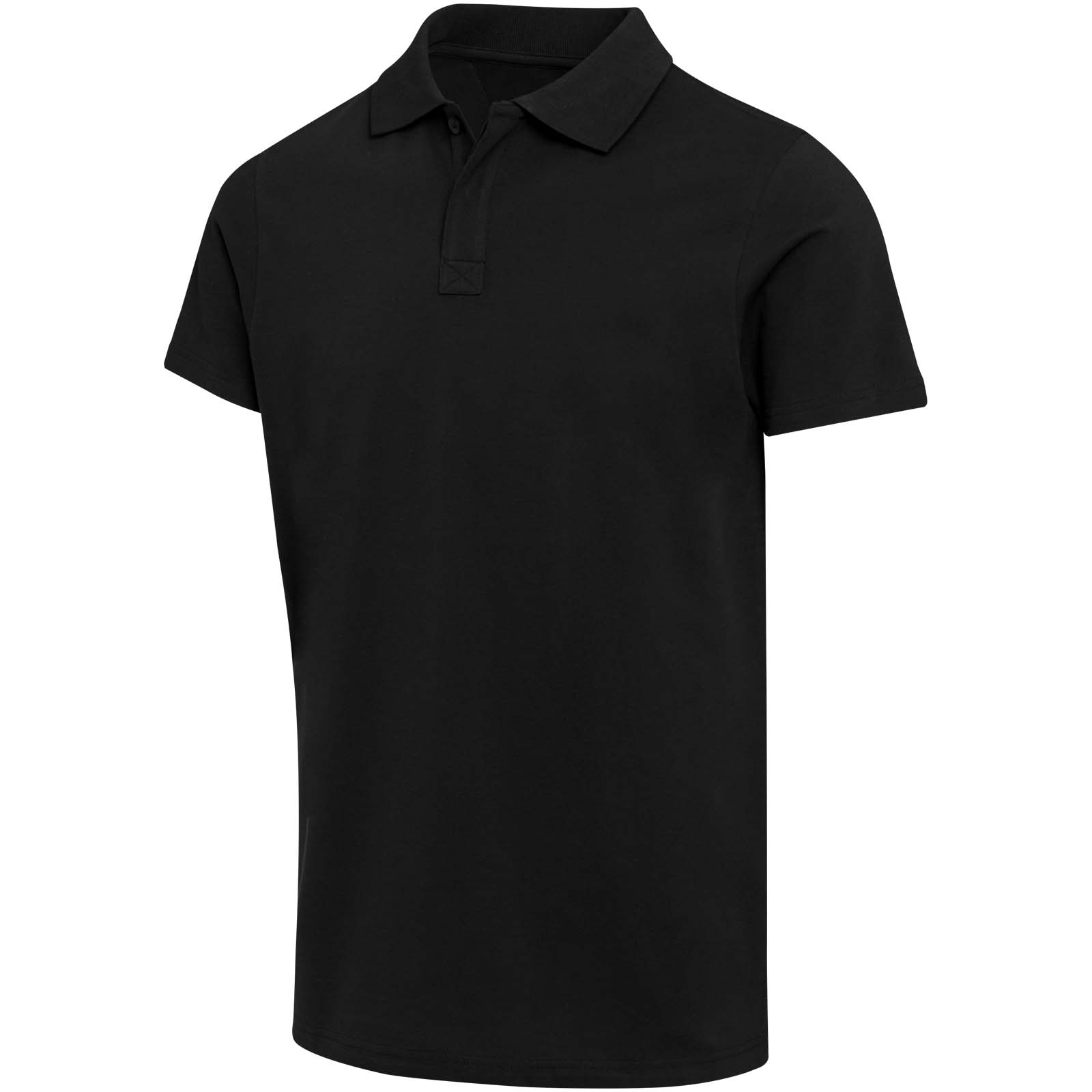 Graphite 180 g/m² Kurzärmeliges Poloshirt Bio Baumwolle (OCS), unisex schwarz