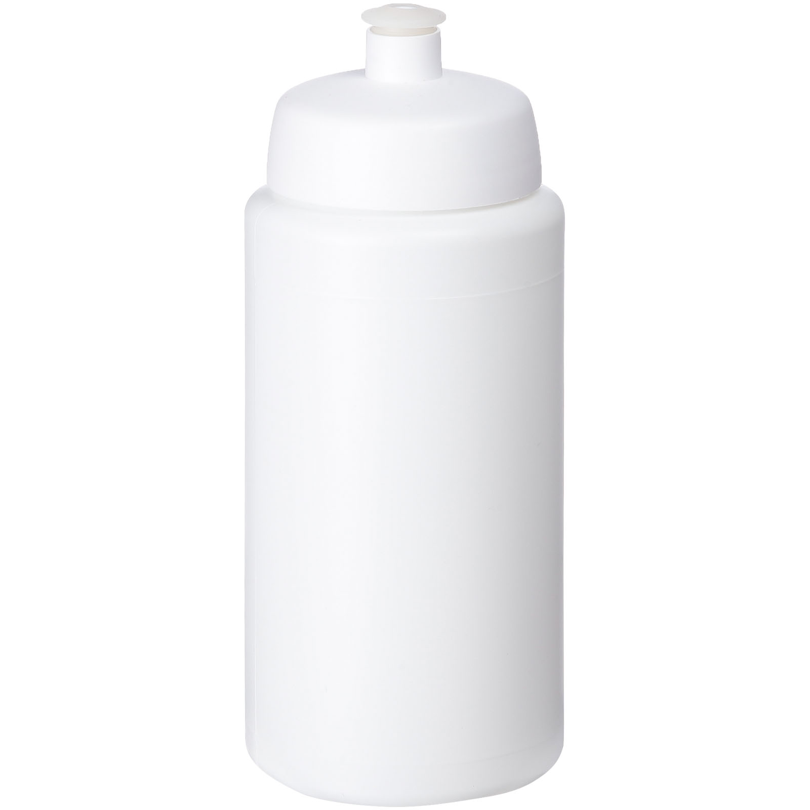 Baseline® Plus grip 500 ml Sportflasche mit Sportdeckel weiss